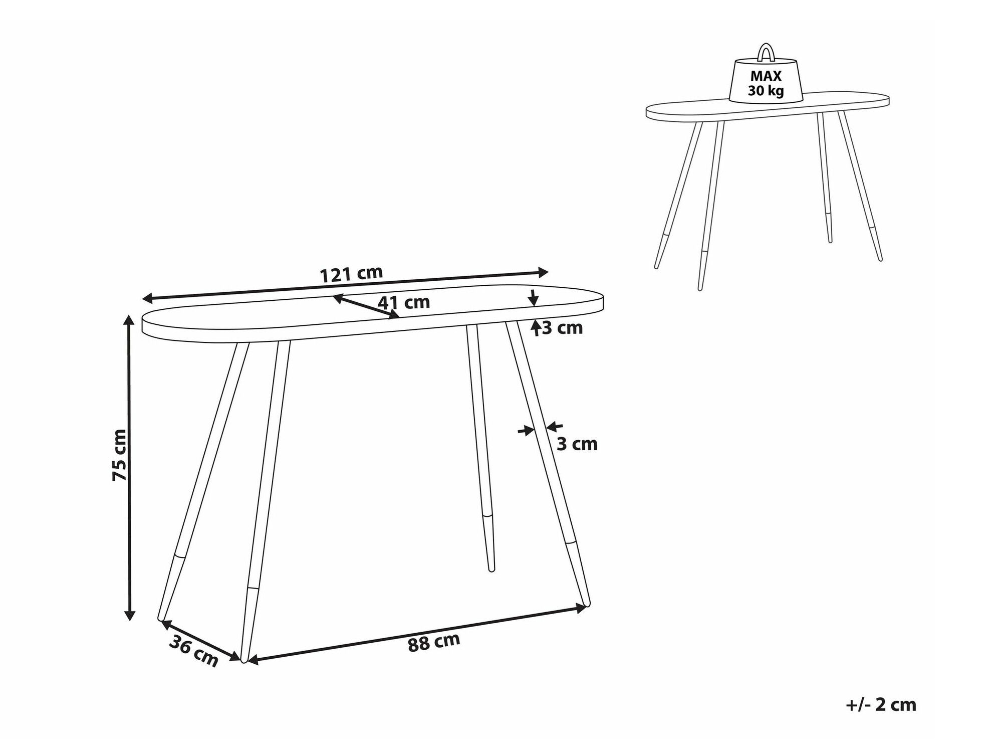Консоль Berwyn 2147