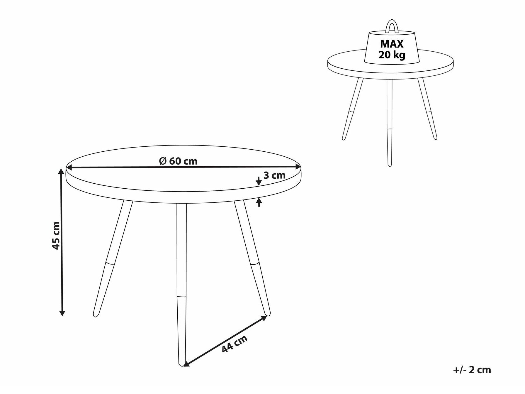 Журнальный столик Berwyn 2145