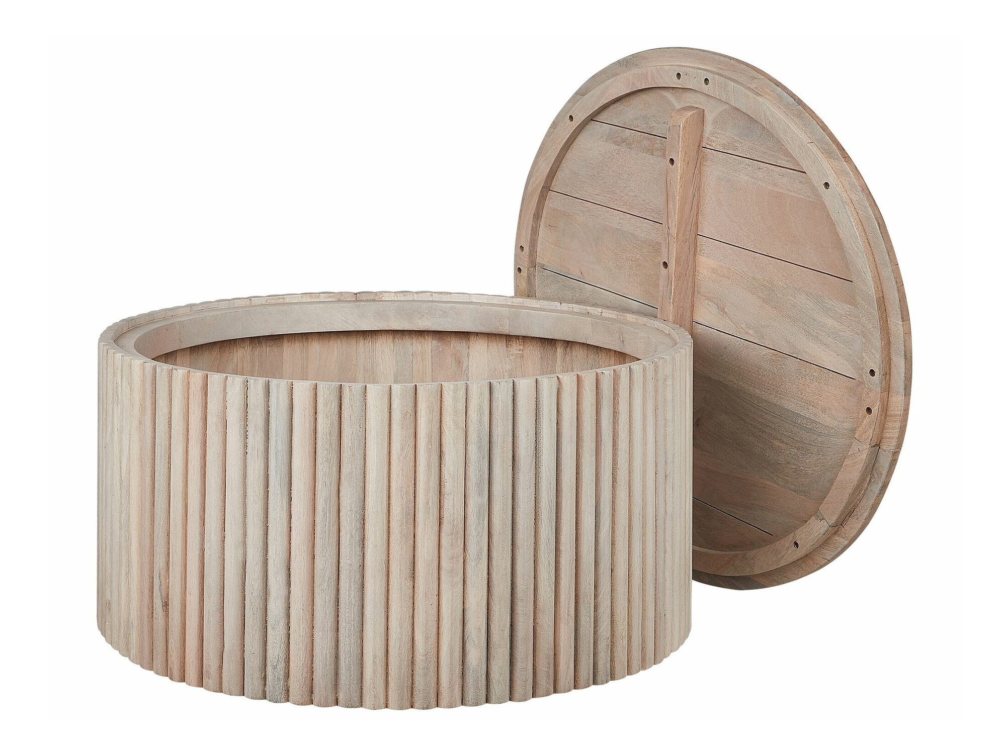 Žurnālu galdiņš Berwyn 2140 (Gaišs koks)