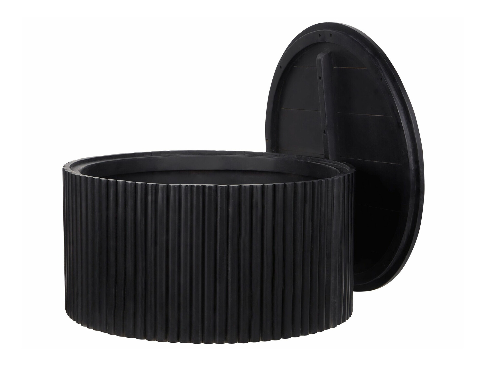 Žurnālu galdiņš Berwyn 2140 (Melns)