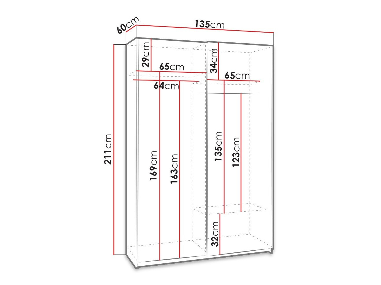 Шкаф Murrieta 113 (Белый)