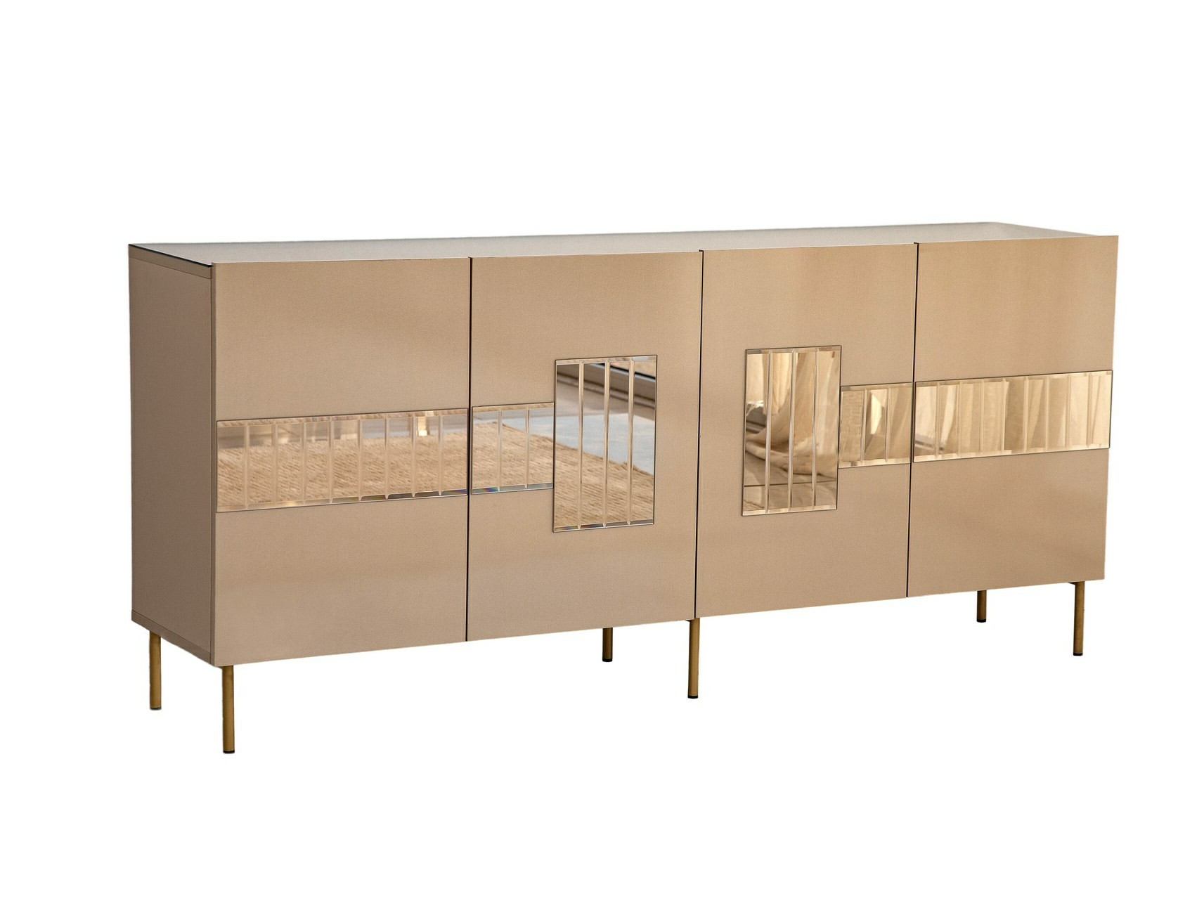 Skapis Kailua 2202 (Bēšs + Zelta)