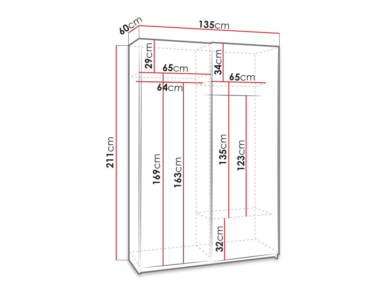 Skapis Murrieta 113 (Venge)