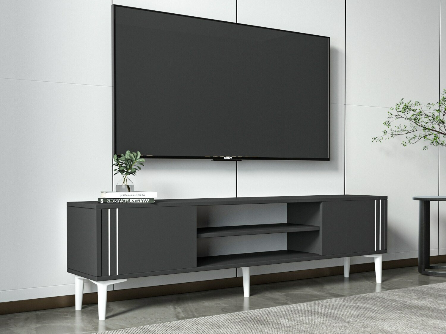 TV galds Kailua 2209 (Antracīts)