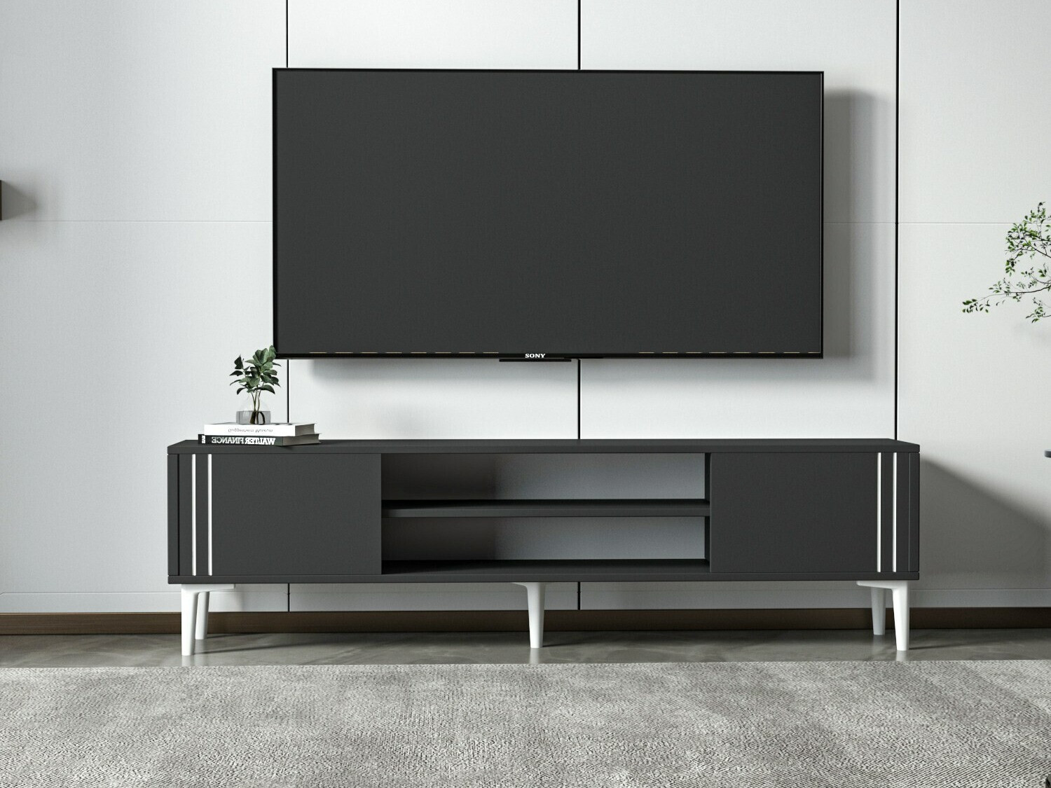 TV galds Kailua 2209 (Antracīts)