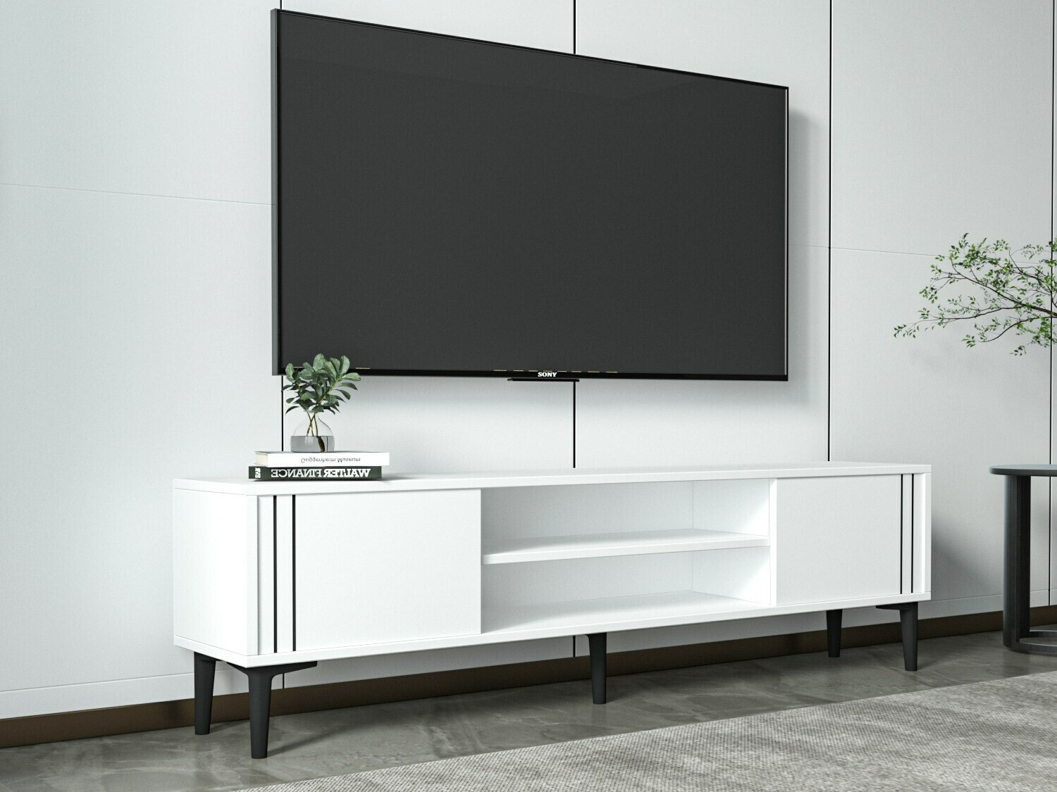 TV galds Kailua 2209 (Balts)