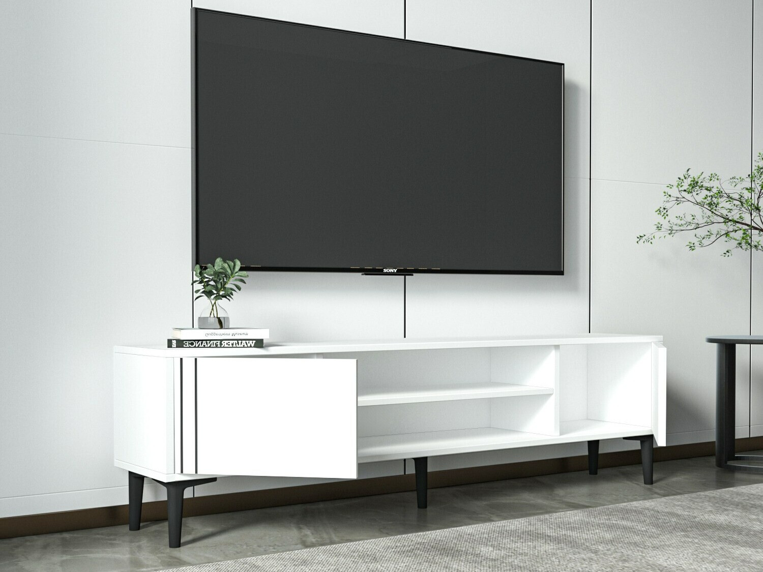 TV galds Kailua 2209 (Balts)