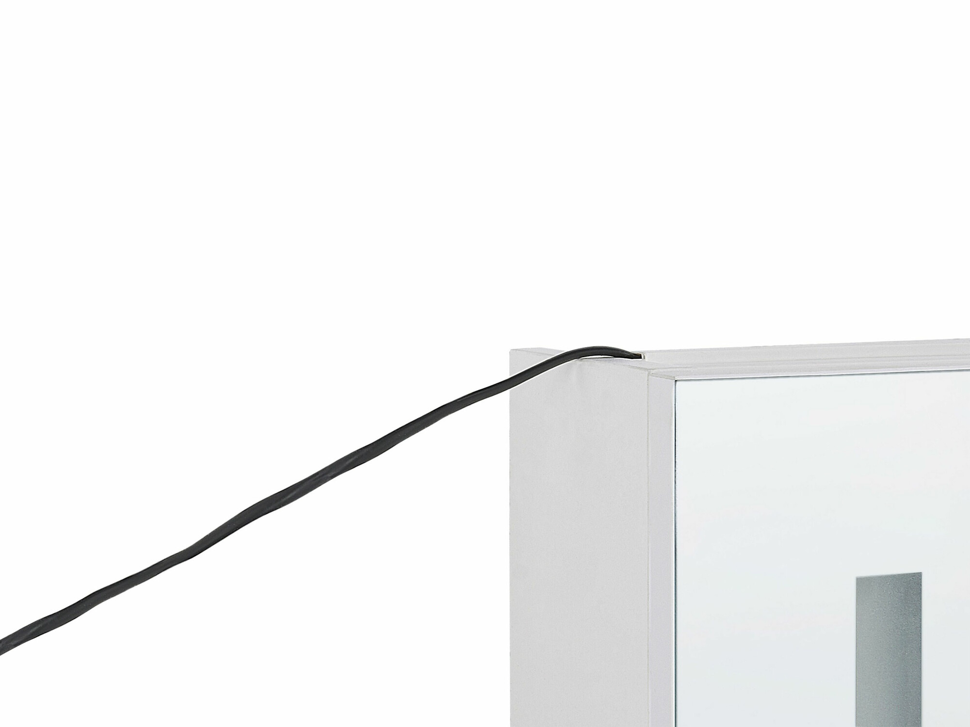 Vannas istabas skapis ar spoguli Berwyn 2152 (Balts)