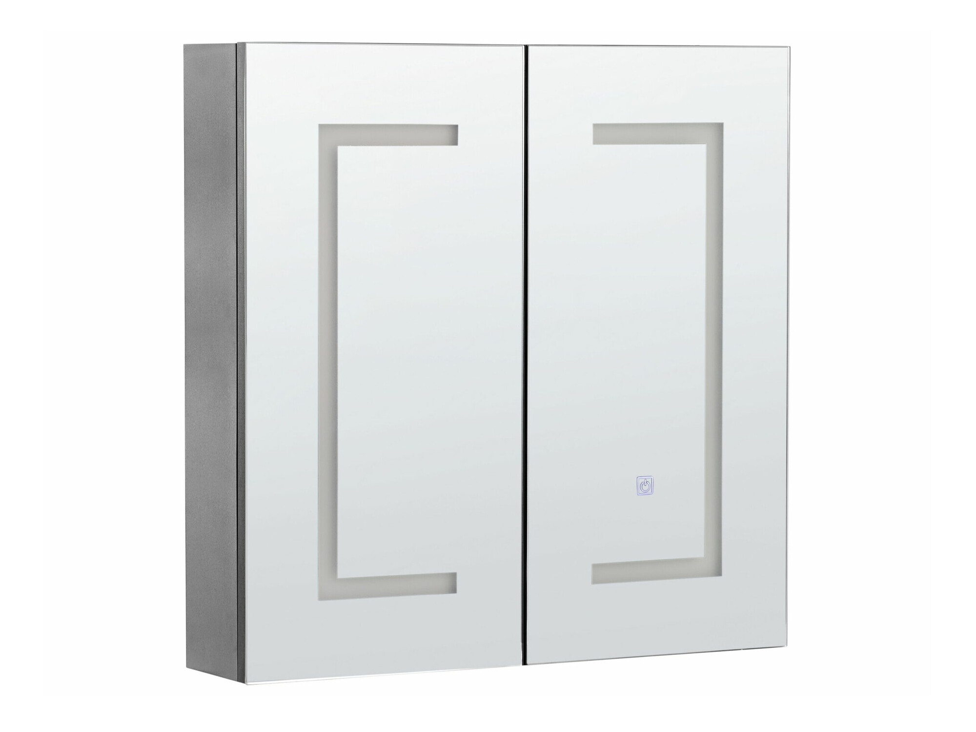 Vannas istabas skapis ar spoguli Berwyn 2153 (Melns)