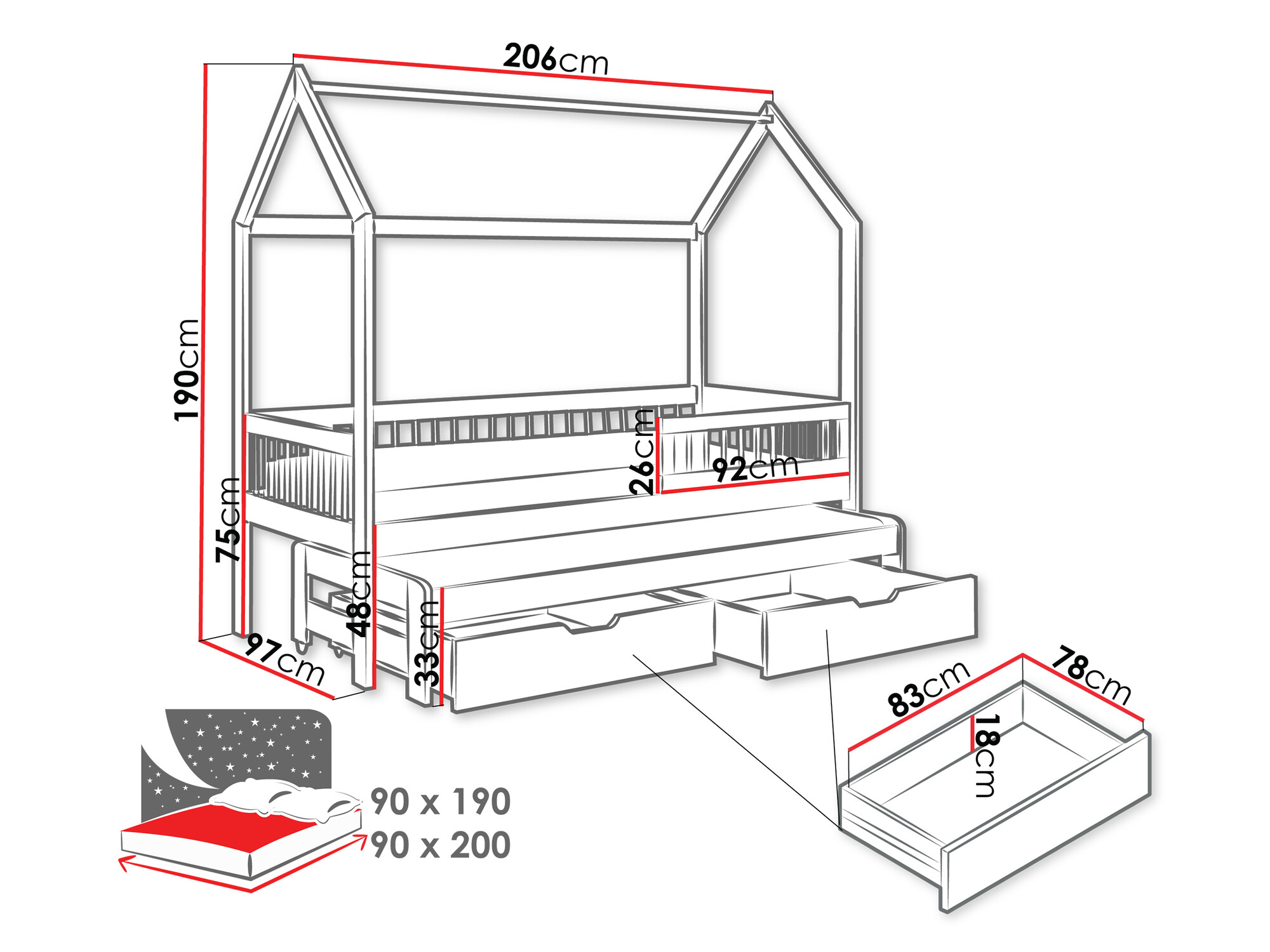 Gulta Henderson 166 (Pelēks)
