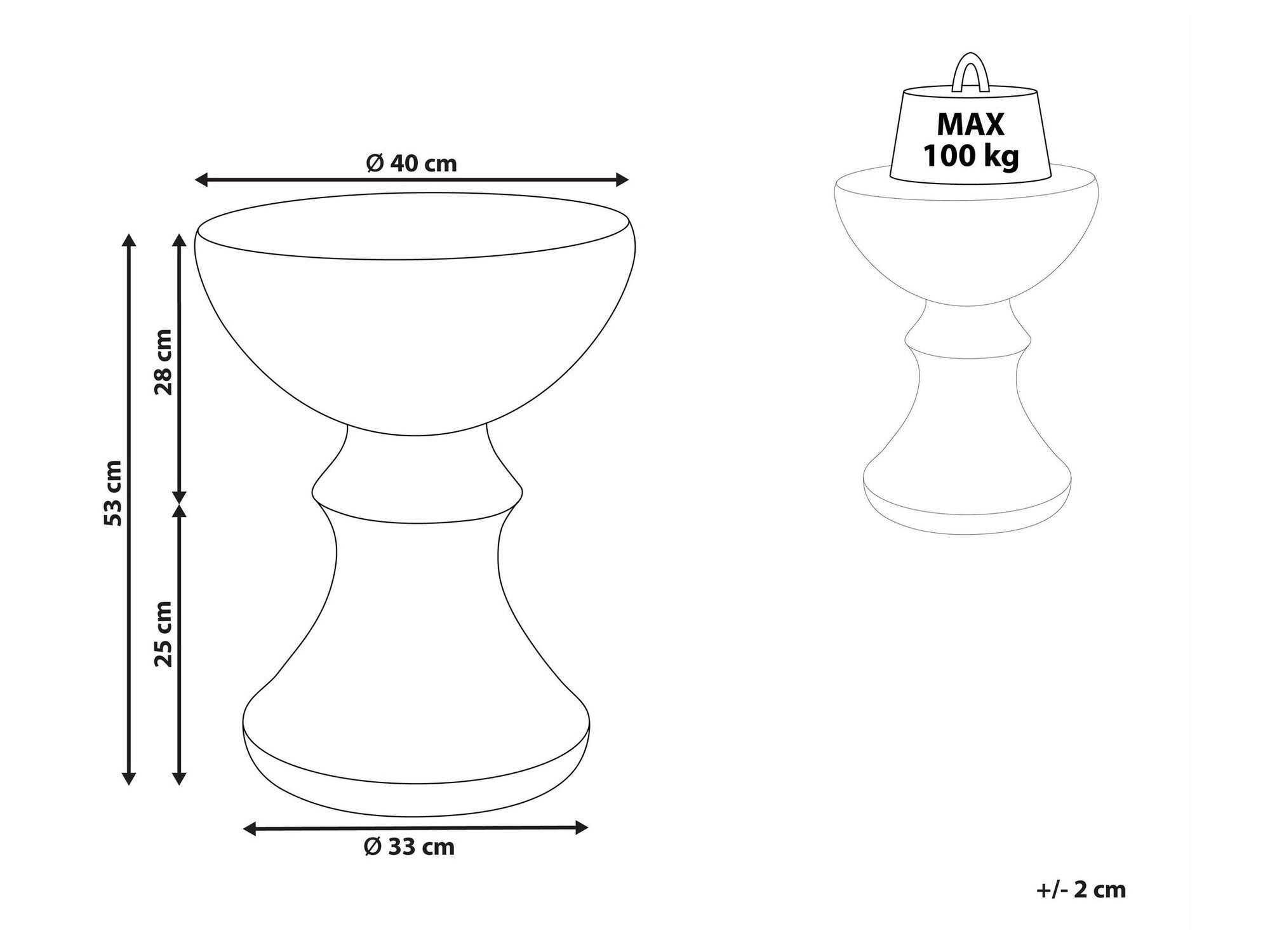 Kafijas galdiņš Berwyn 2156