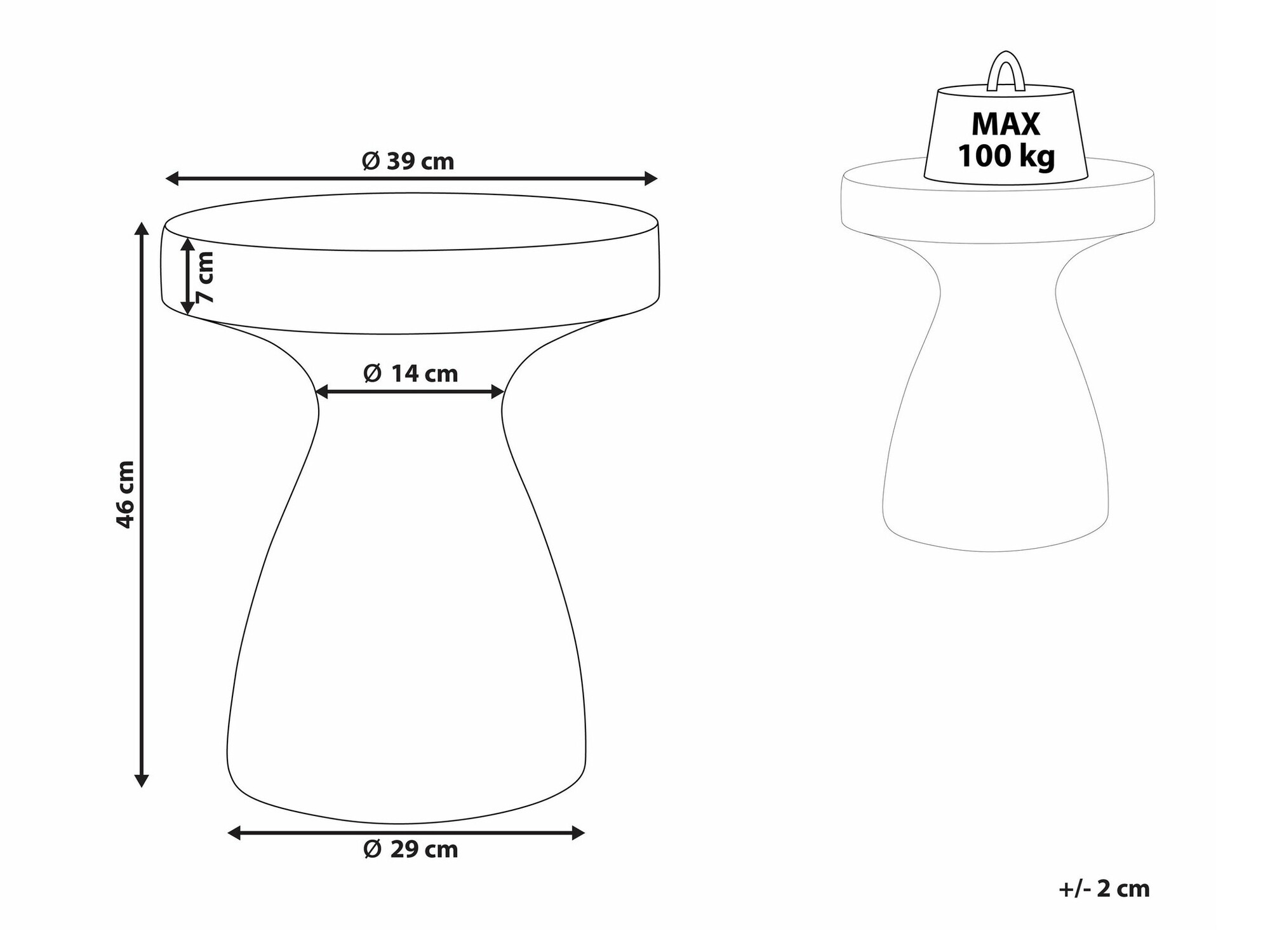 Кофейный столик Berwyn 2160