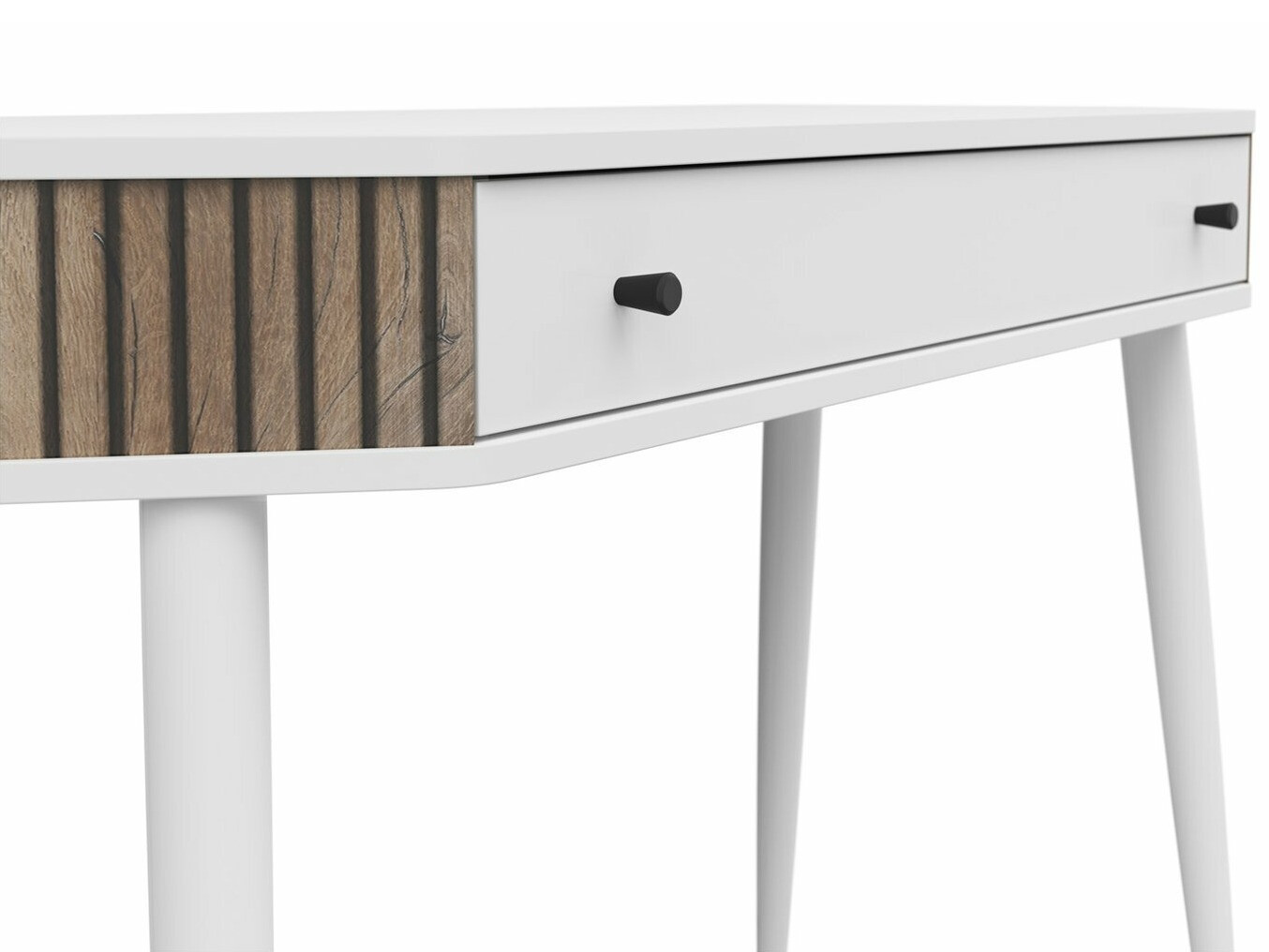 Konsole Boston 548 (Balts + Tumšs ozols)