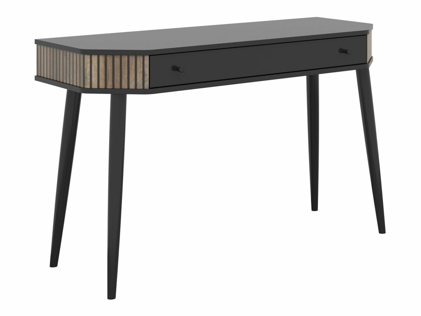 Konsole Boston 548 (Melns + Tumšs ozols)