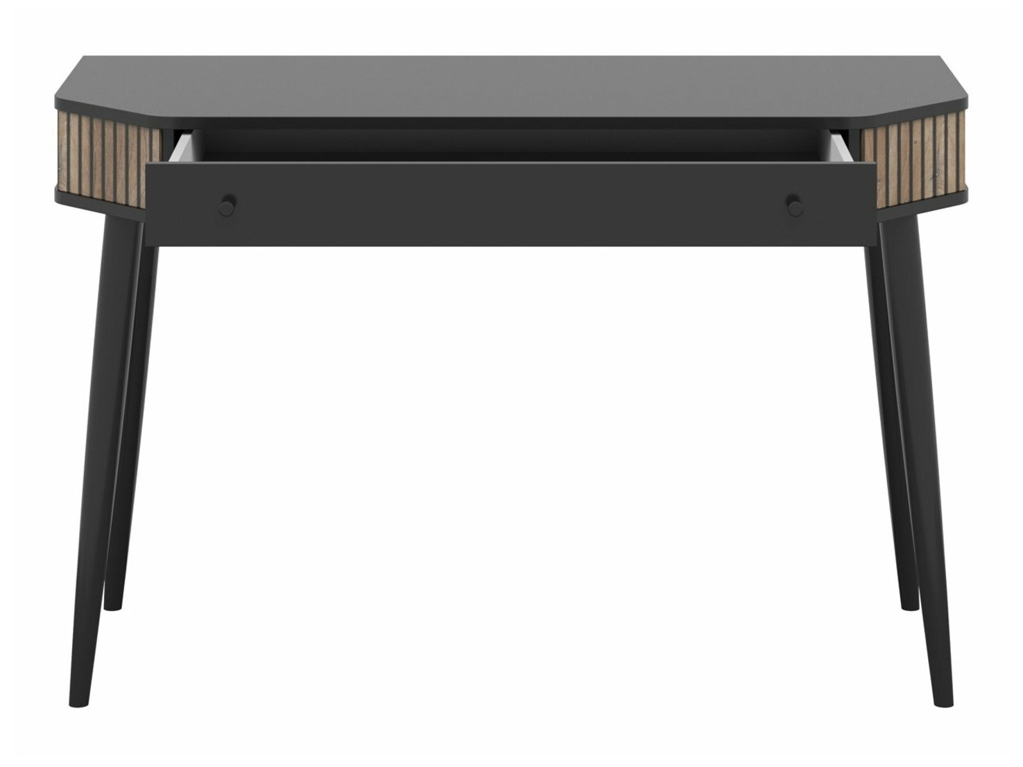 Konsole Boston 548 (Melns + Tumšs ozols)