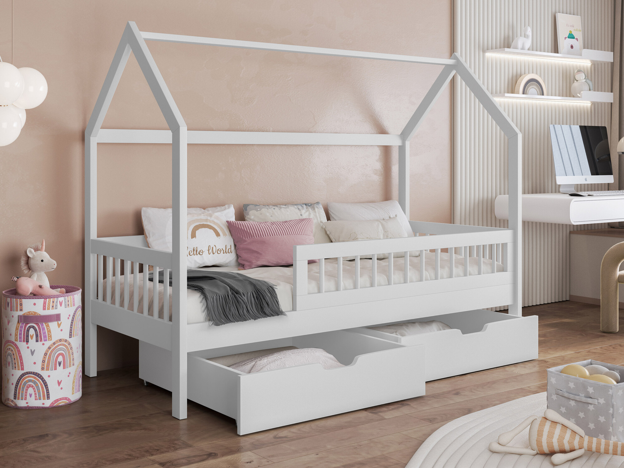 Кровать Henderson 167 (Белый)