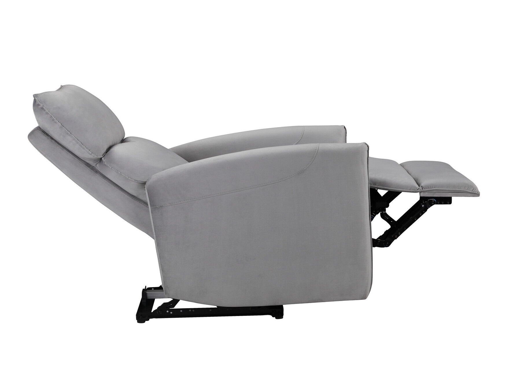 Atpūtas krēsls reglainer Denton 1339 (Pelēks)