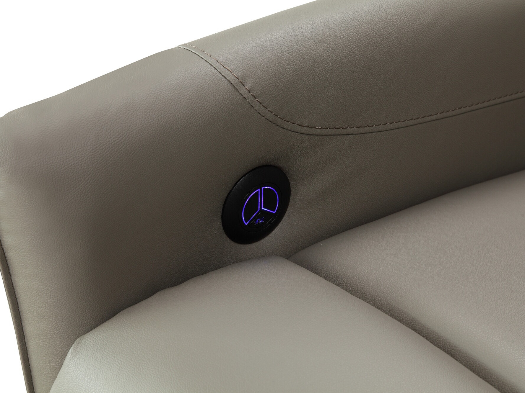 Кресло реглайнер Denton 1338 (Серый)