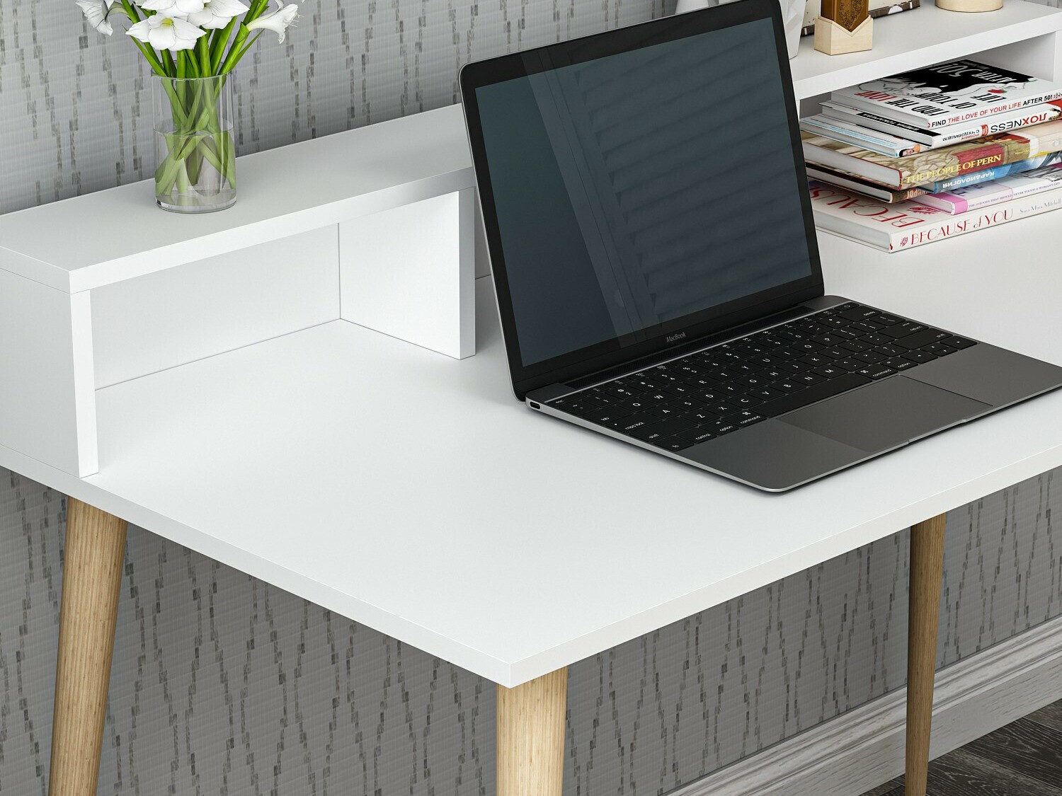 Rakstāmgalds Kailua 2218 (Balts)