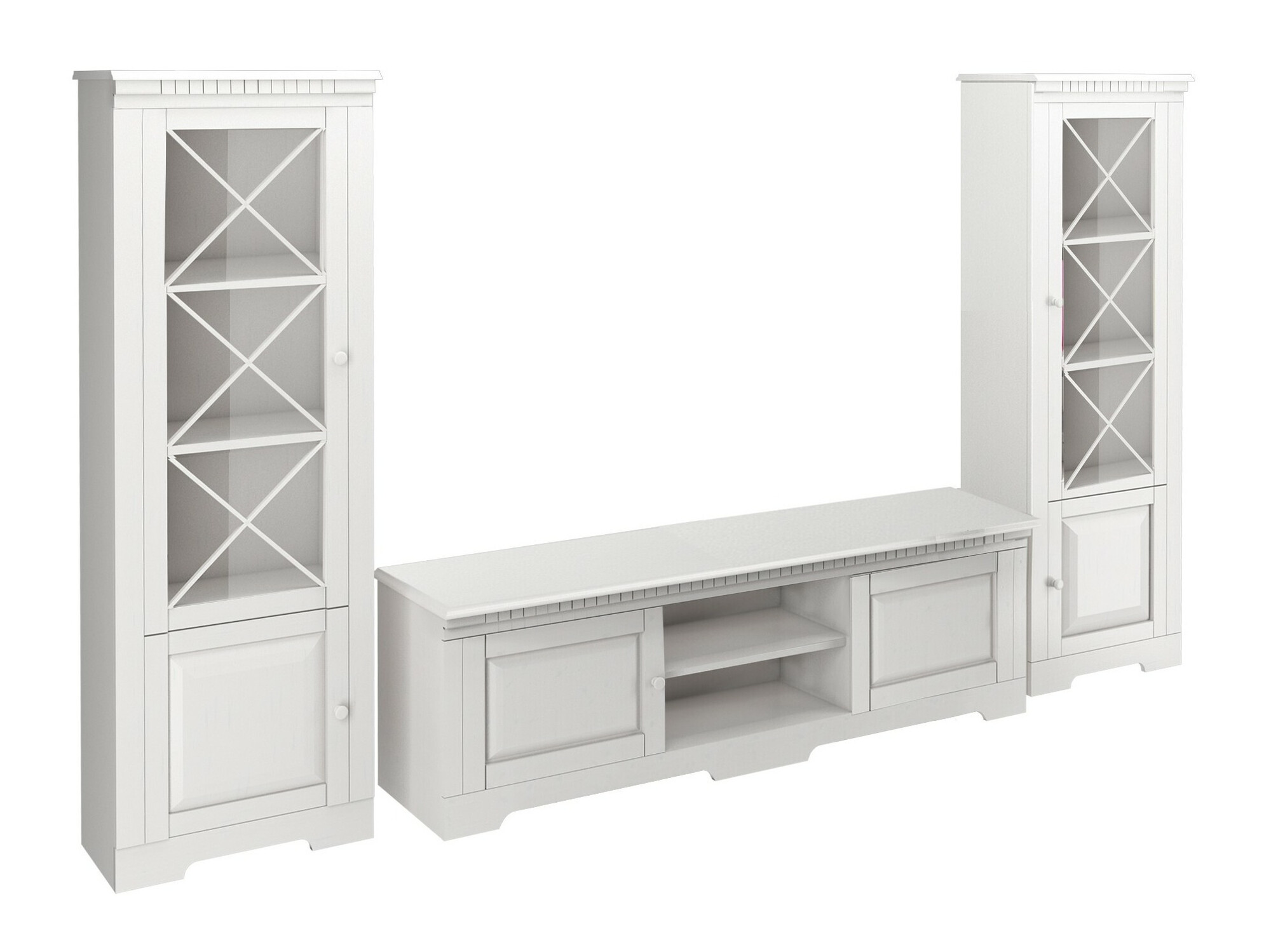 Viesistabas komplekts Cavfelo 112 (Balts)