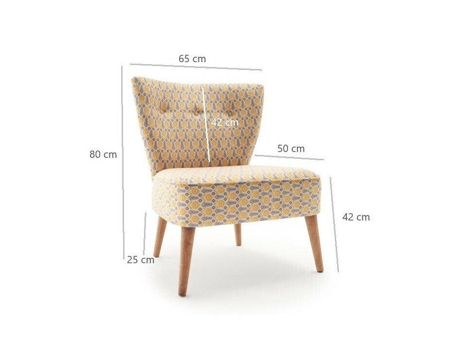 Кресло Altadena 462 (Светло-желтый)