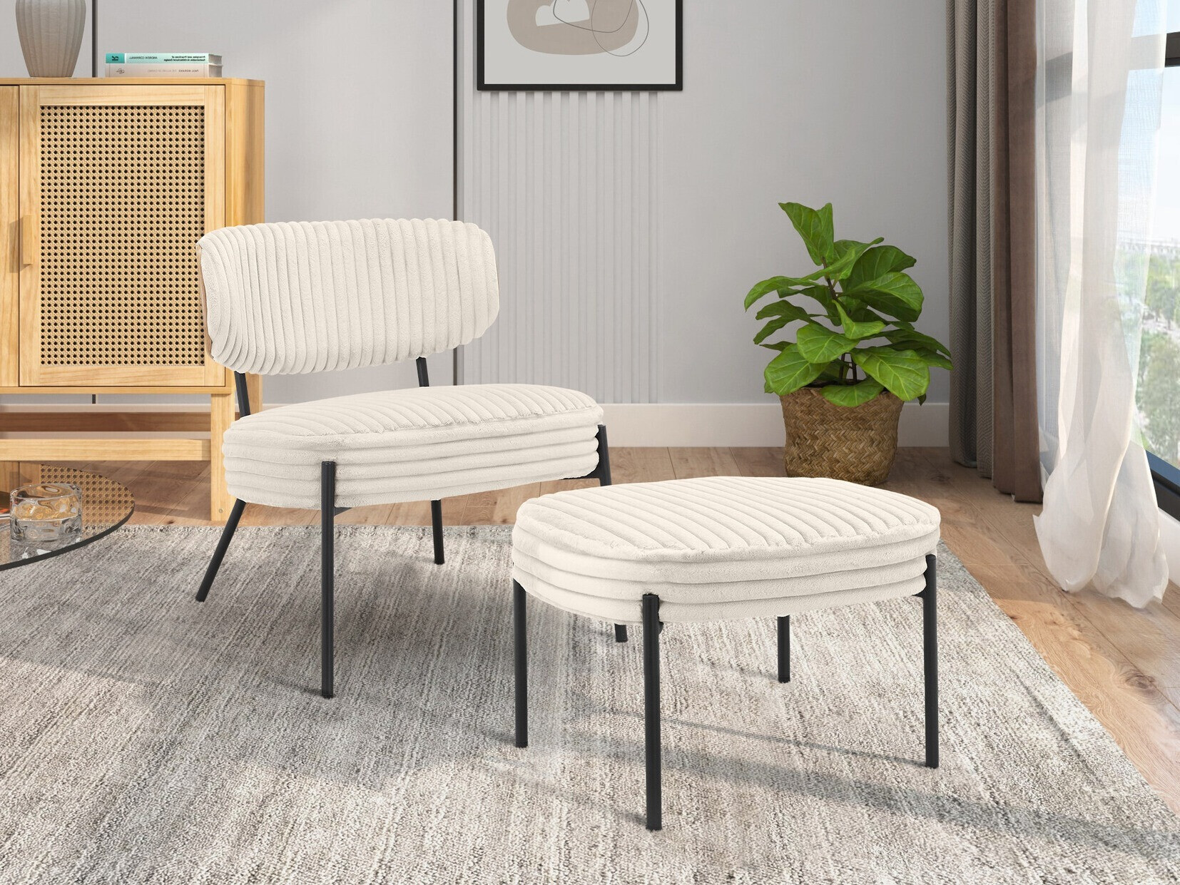 Кресло Denton 1340 (Крем)