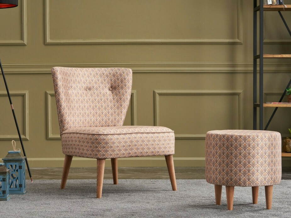 Krēsls Altadena 462 (Gaiši brūns)