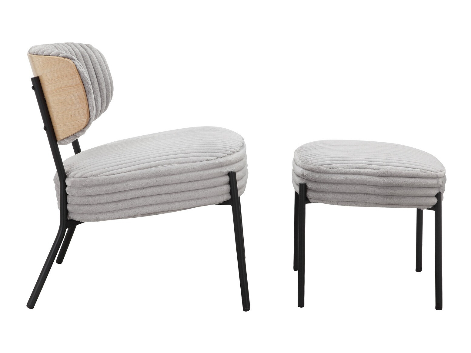 Krēsls Denton 1340 (Gaiši pelēks)