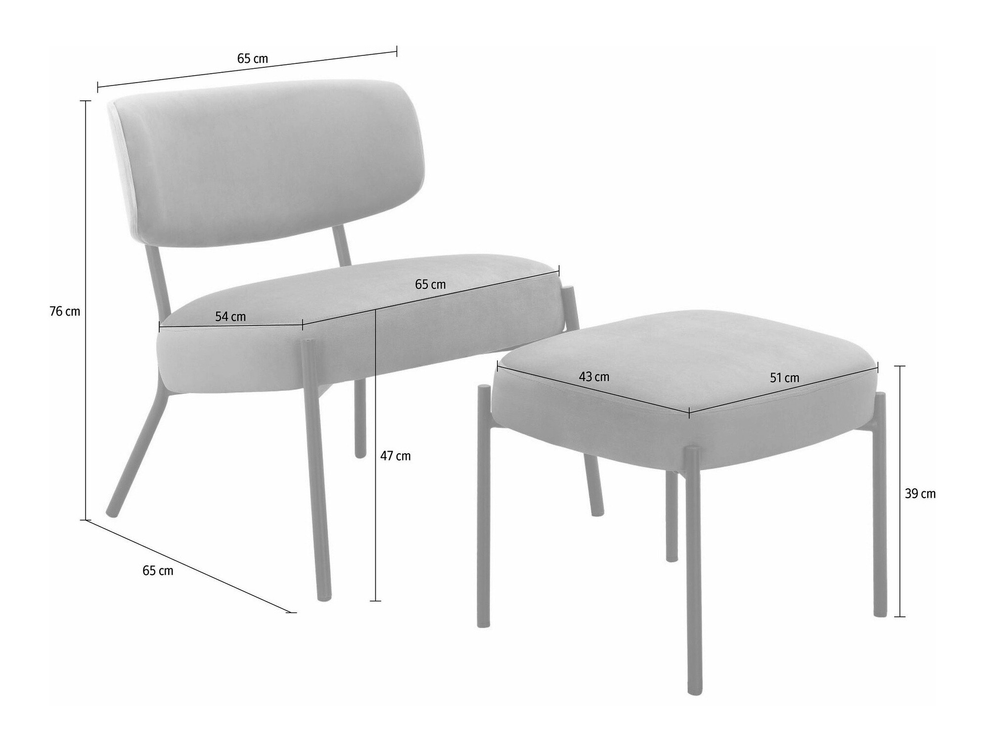 Krēsls Denton 1341 (Antracīts)