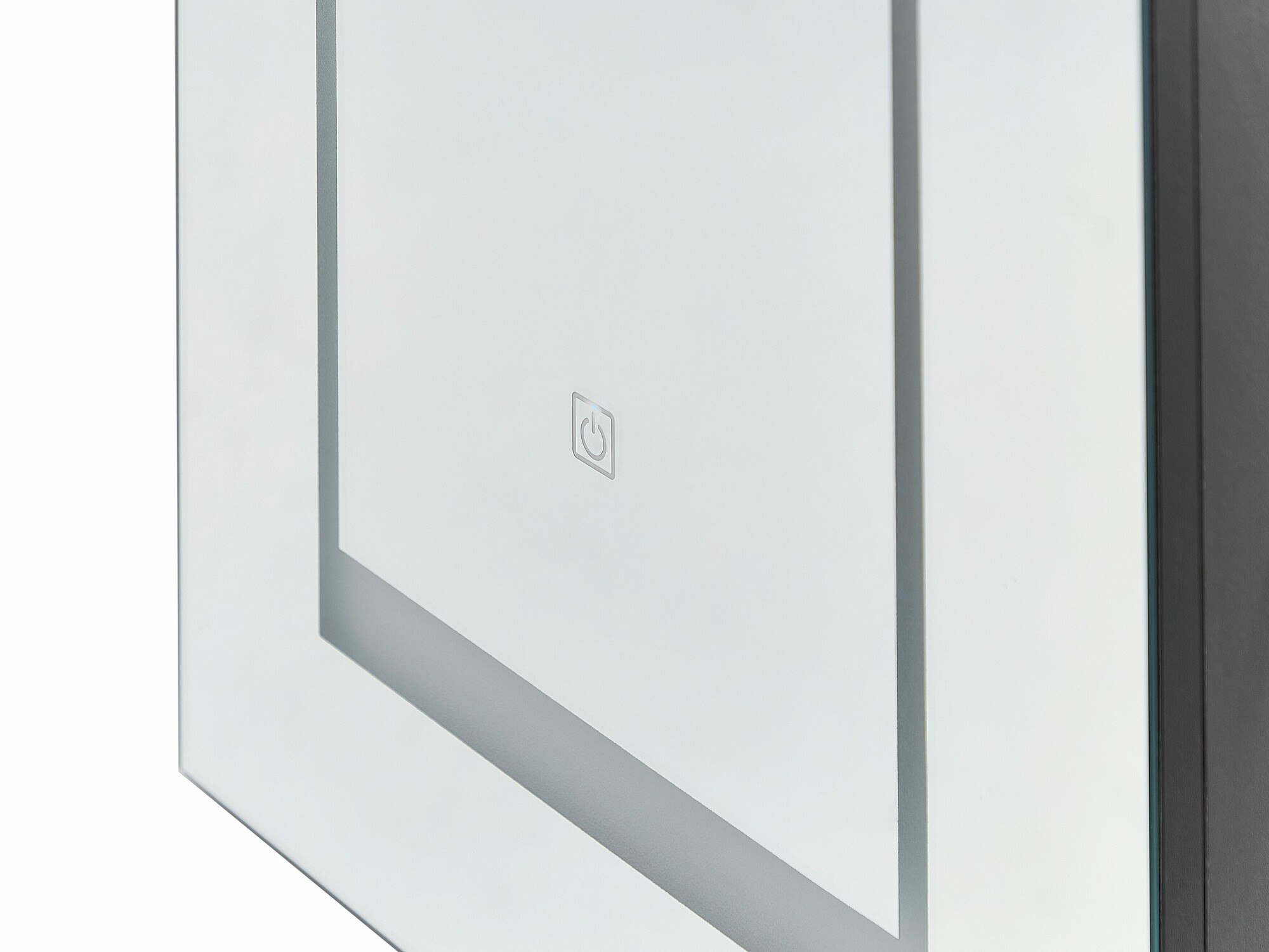 Vannas istabas skapis ar spoguli Berwyn 2162 (Melns)