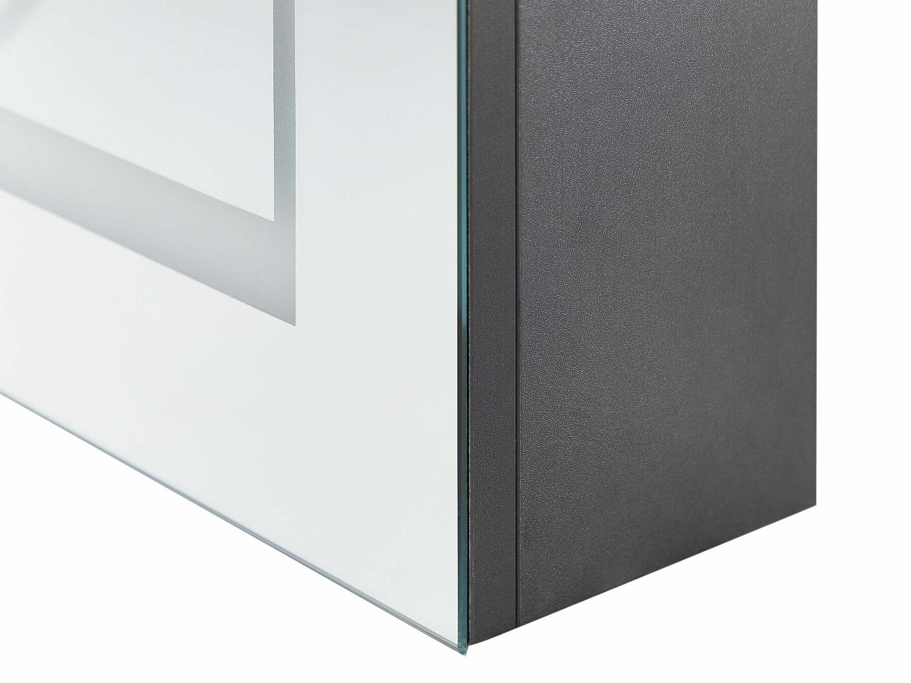 Vannas istabas skapis ar spoguli Berwyn 2162 (Melns)