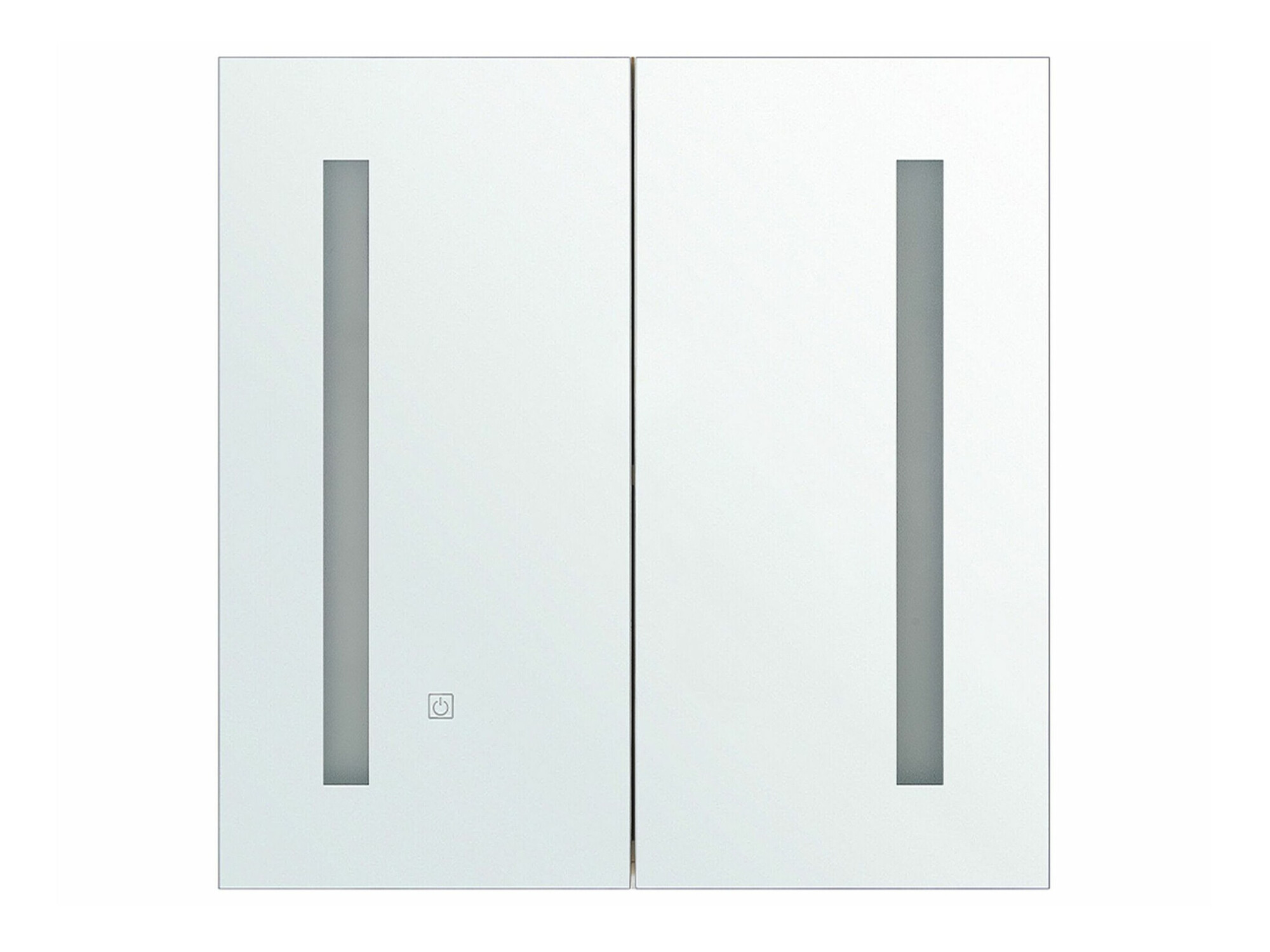 Vannas istabas skapis ar spoguli Berwyn 2163 (Balts)