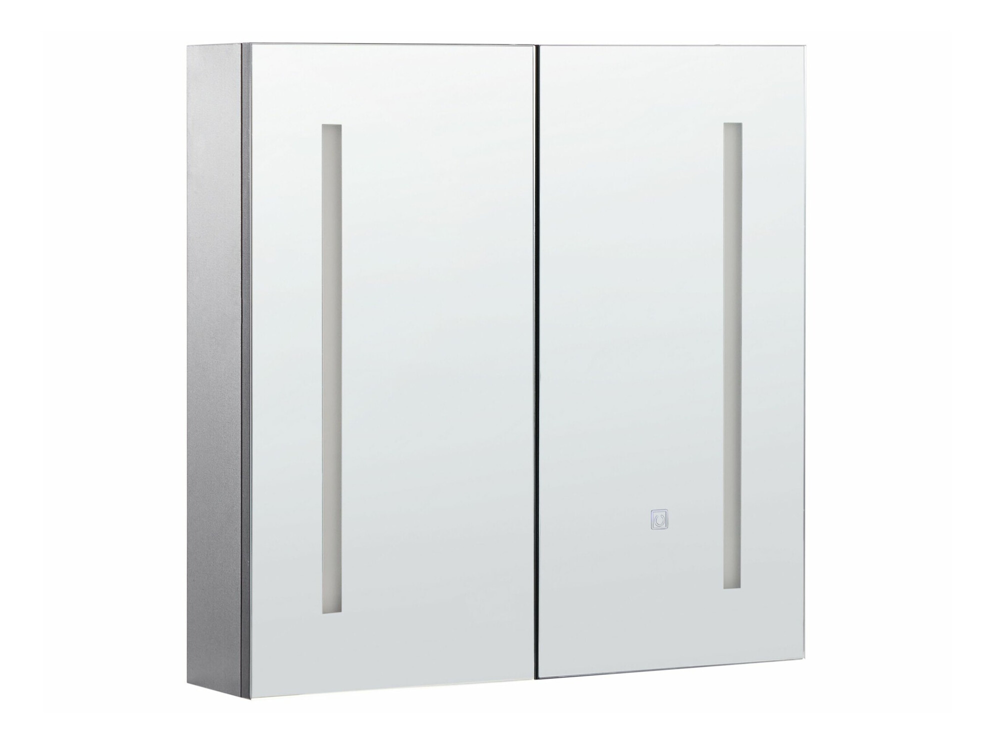 Vannas istabas skapis ar spoguli Berwyn 2163 (Melns)