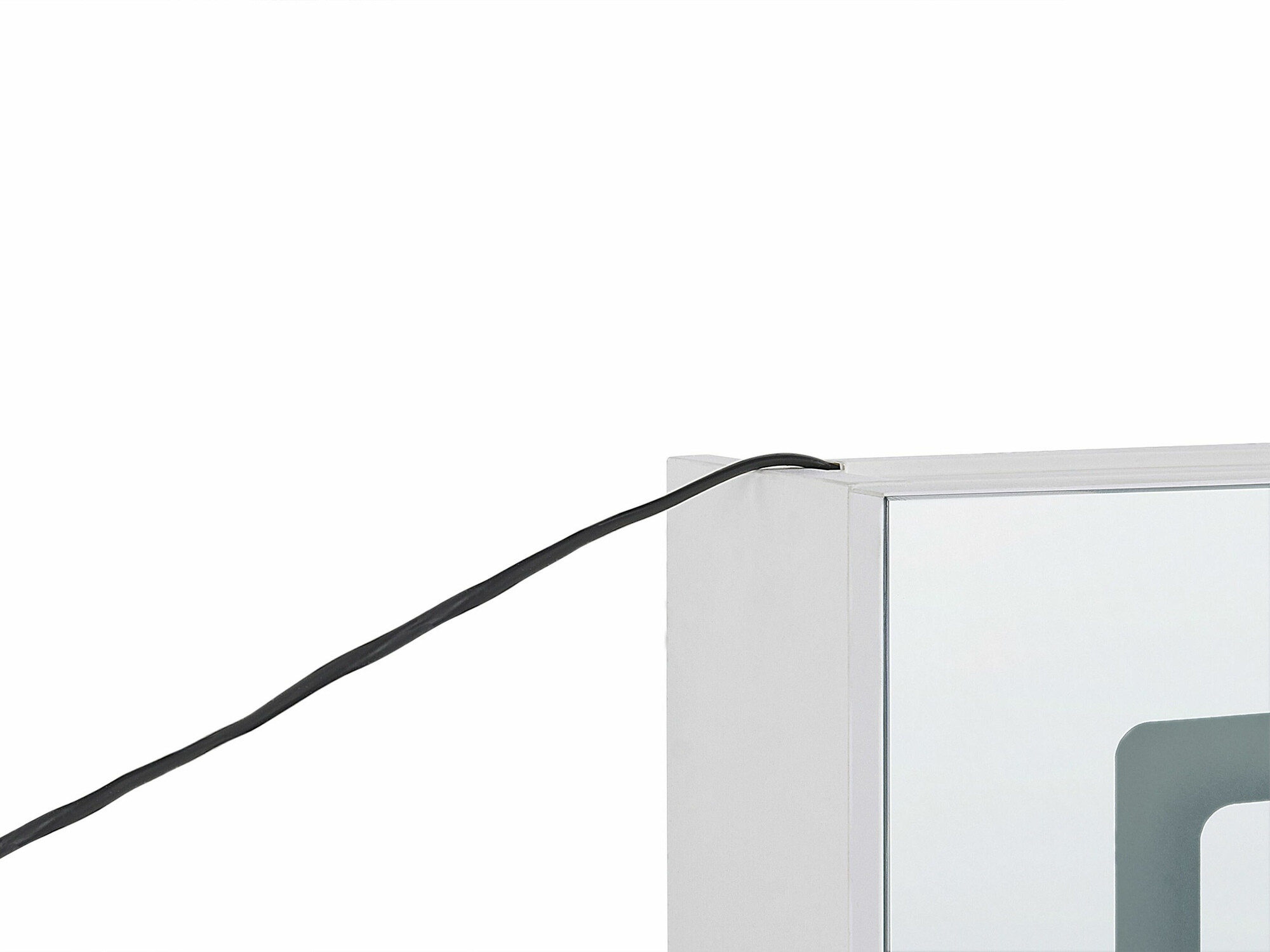 Vannas istabas skapis ar spoguli Berwyn 2165 (Balts)