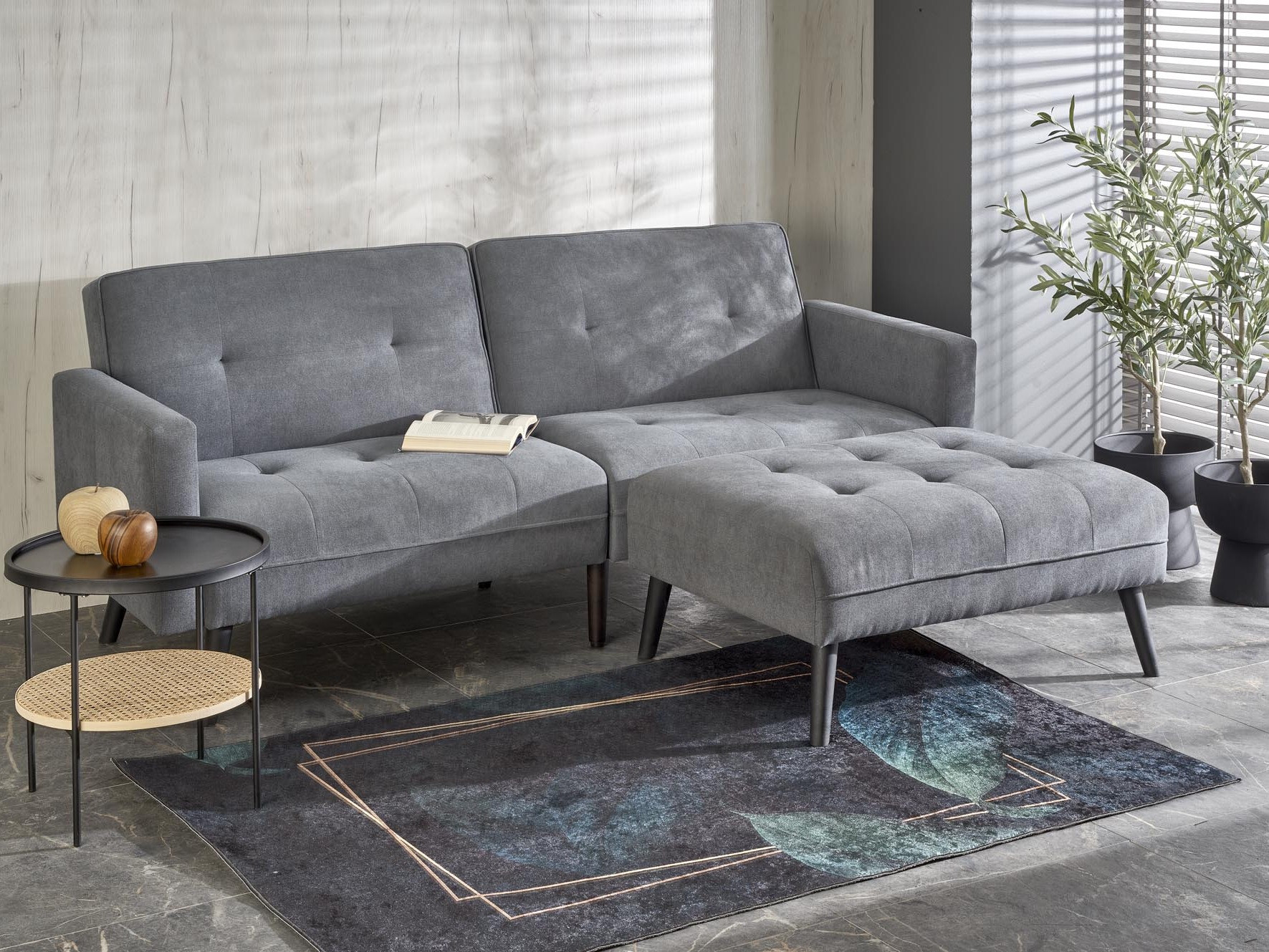 Комплект мягкой мебели Houston 1732 (Серый)