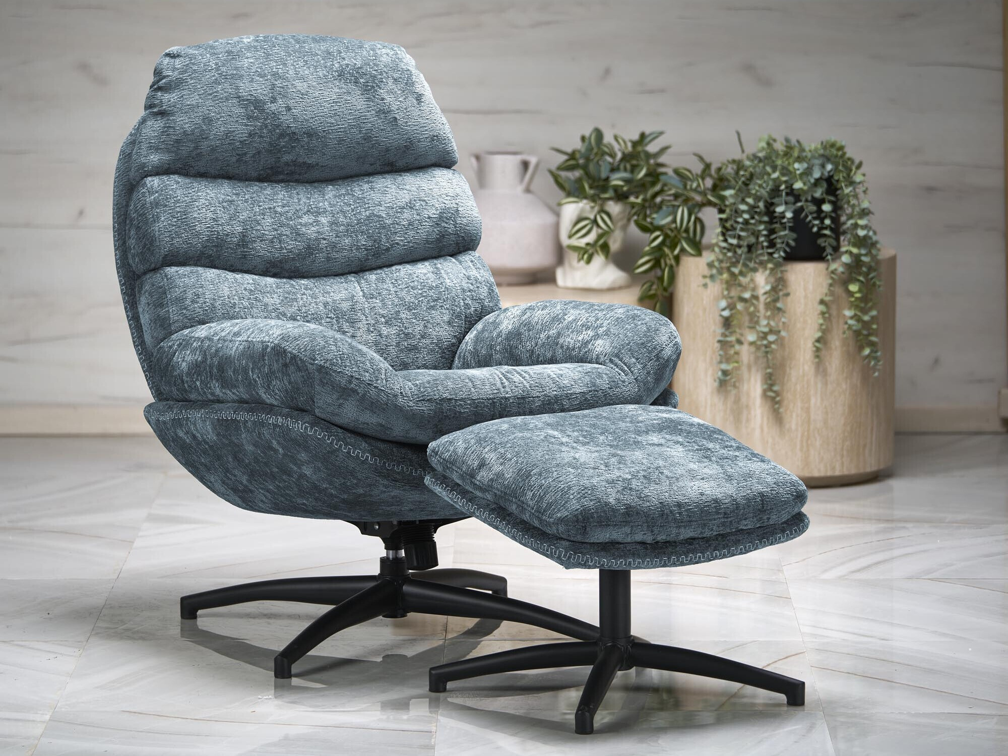 Кресло Houston 1883 (Синий)