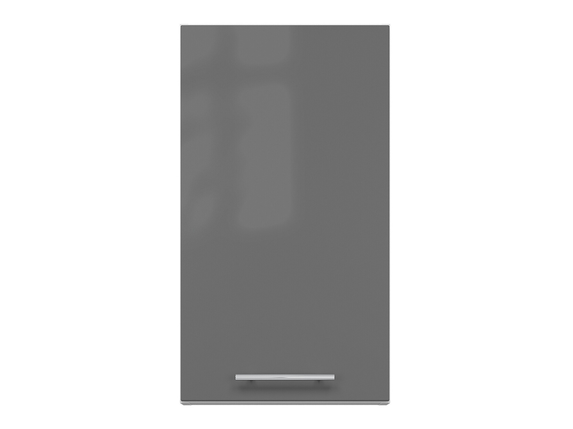 Модульный настенный шкафчик Glossy Grey 101