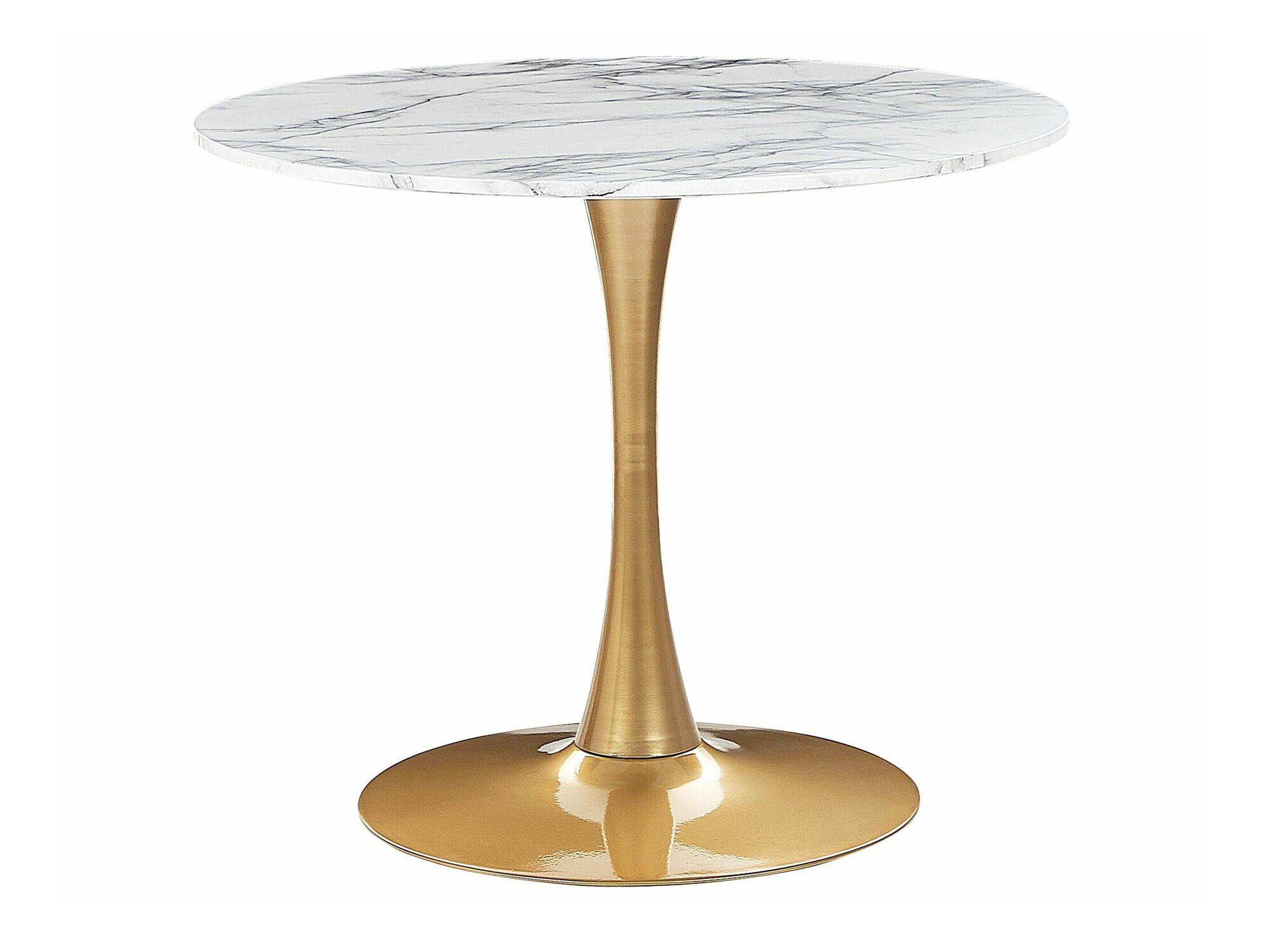 Cтол Berwyn 2174 (Золотой + Белый мрамор)