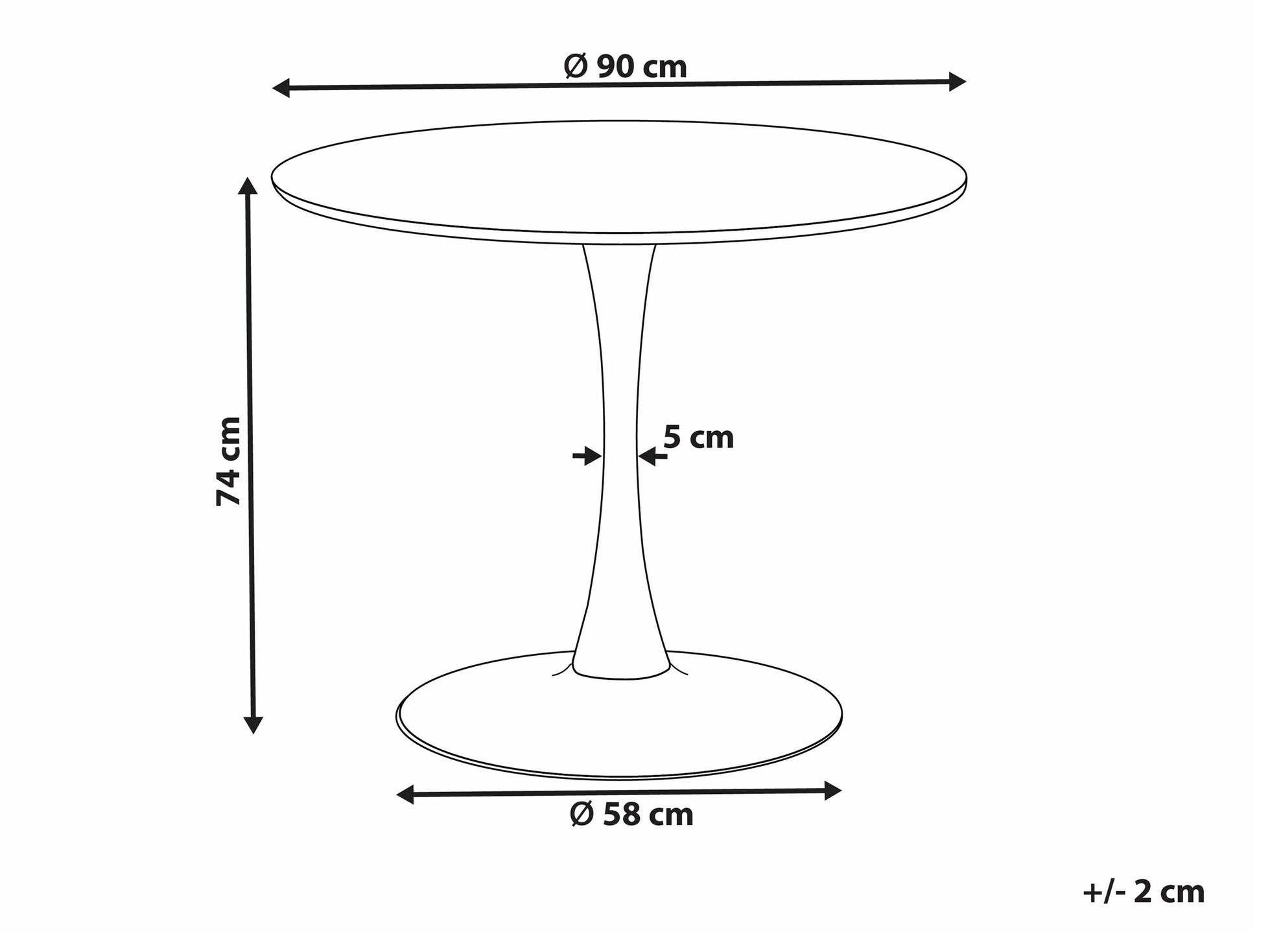 Galds Berwyn 2174 (Melns + Gaišs koks)