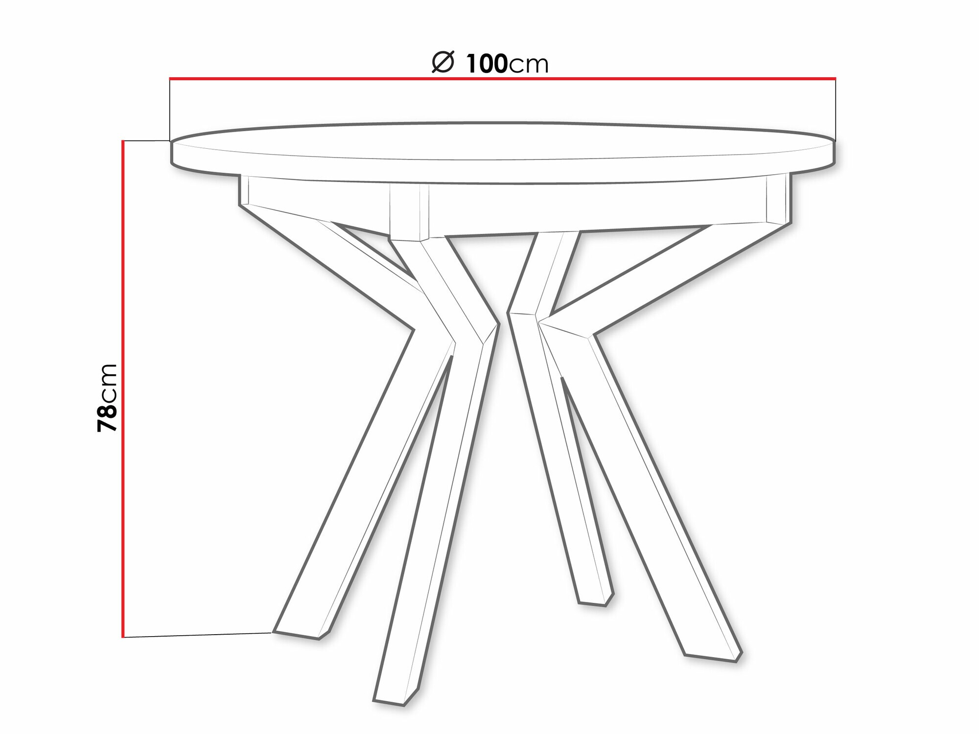 Galds Victorville 368 (Grandson ozols + Melns)