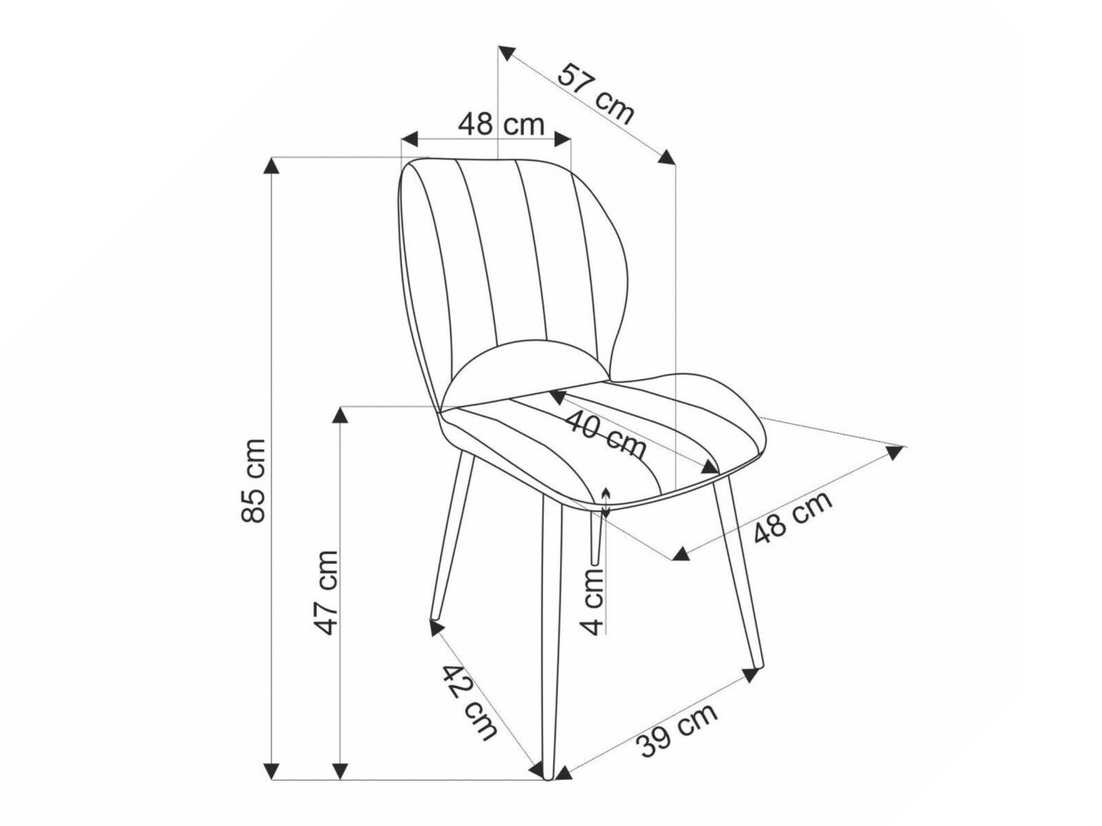 Krēsls Houston 1738 (Zaļš)