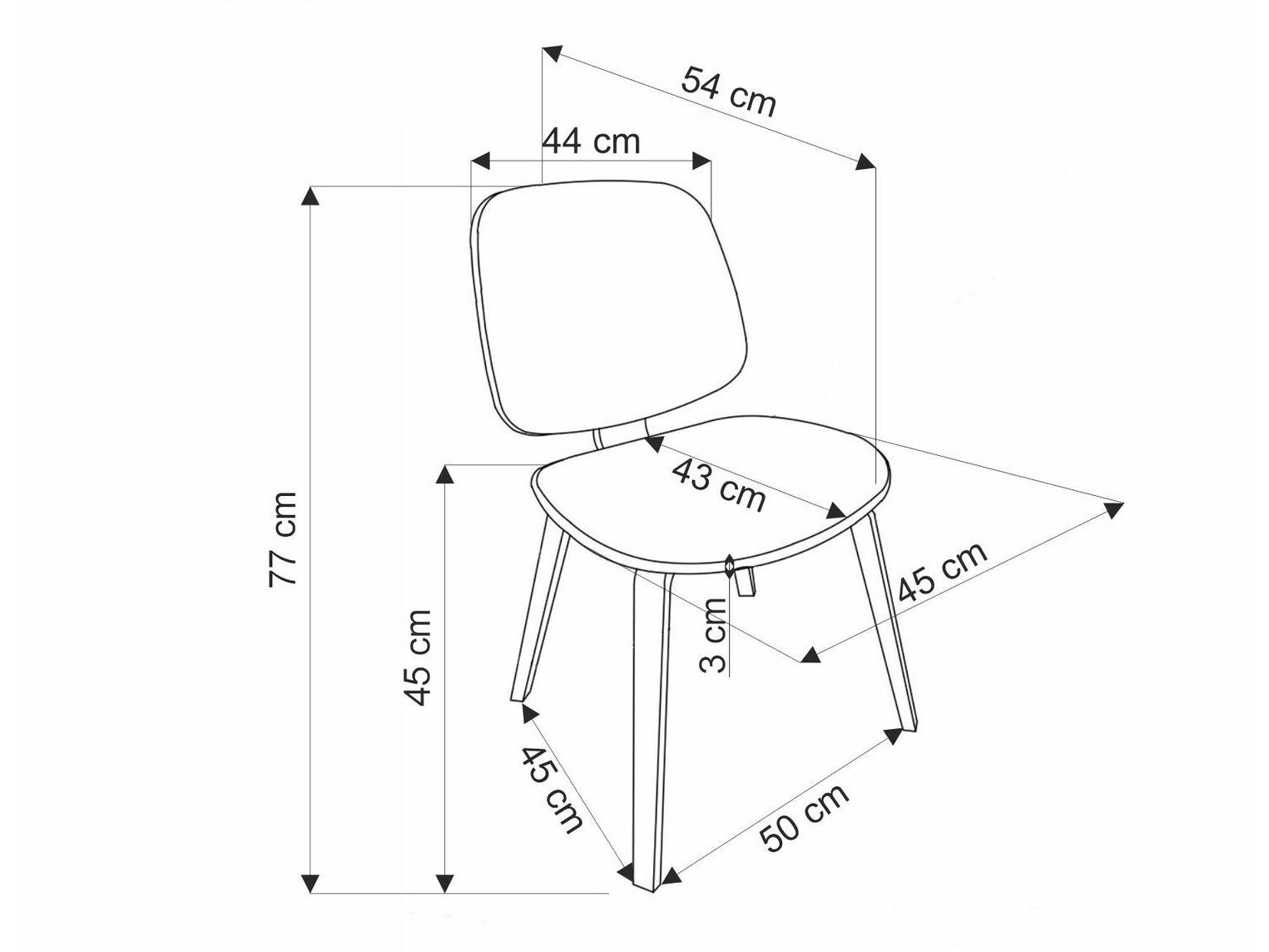 Стул Houston 1740
