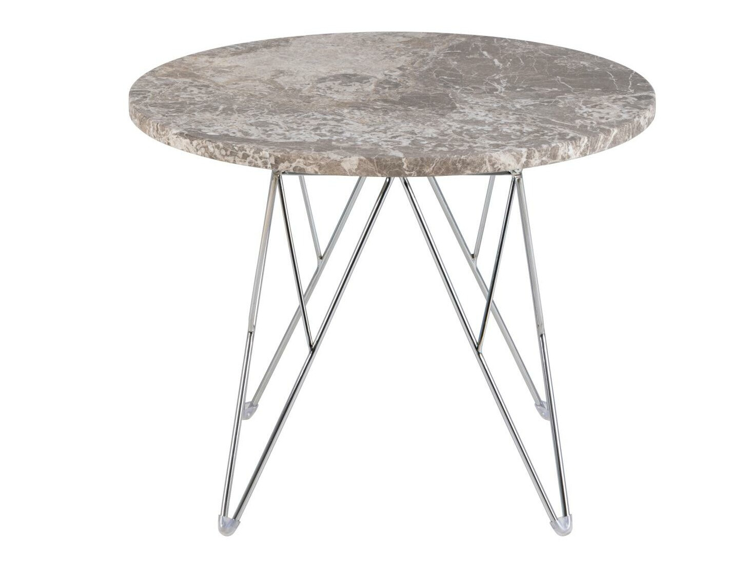 Журнальный столик Norsica 819 (Серый + Серебряный)