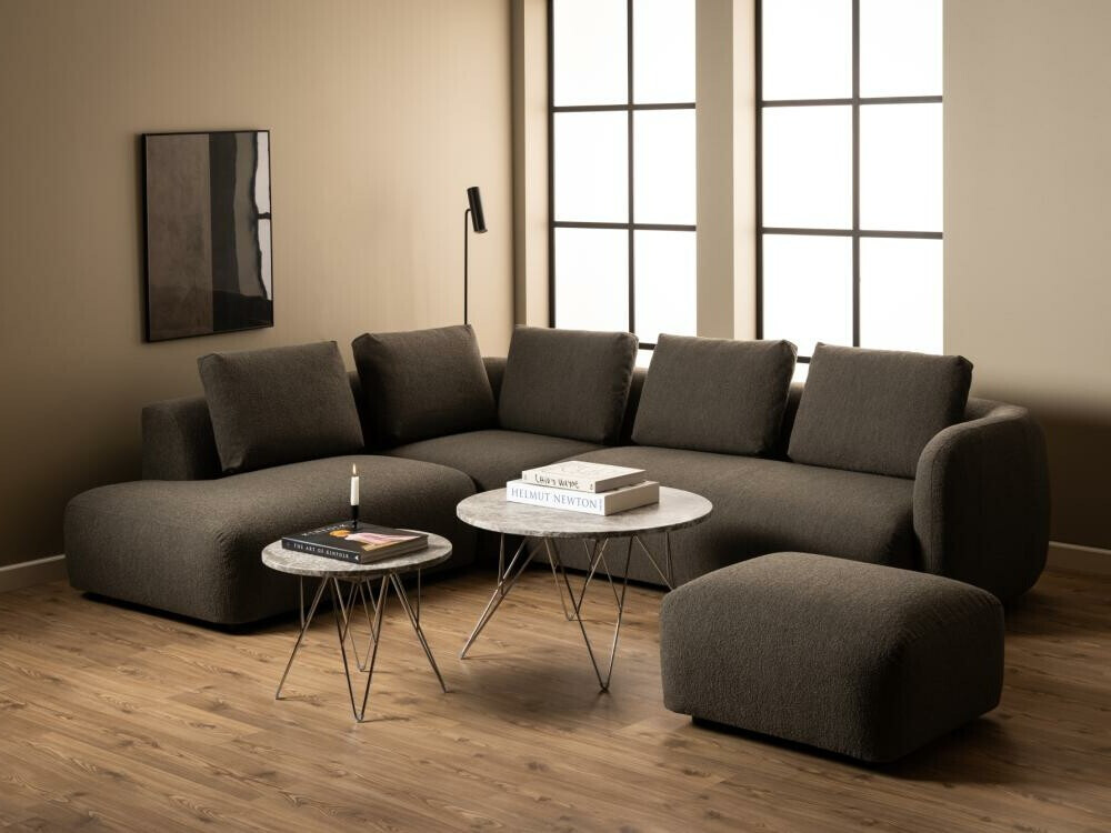 Журнальный столик Norsica 820 (Серый + Серебряный)