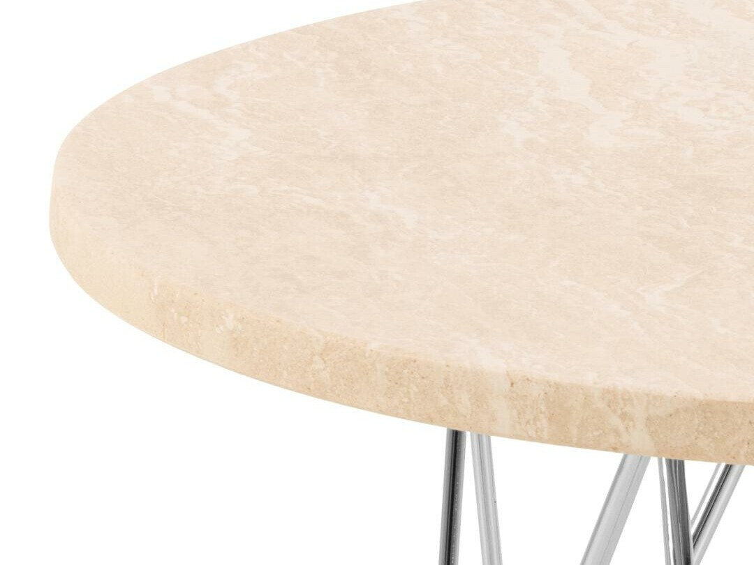 Žurnālu galdiņš Norsica 819 (Bēšs + Sudraba)