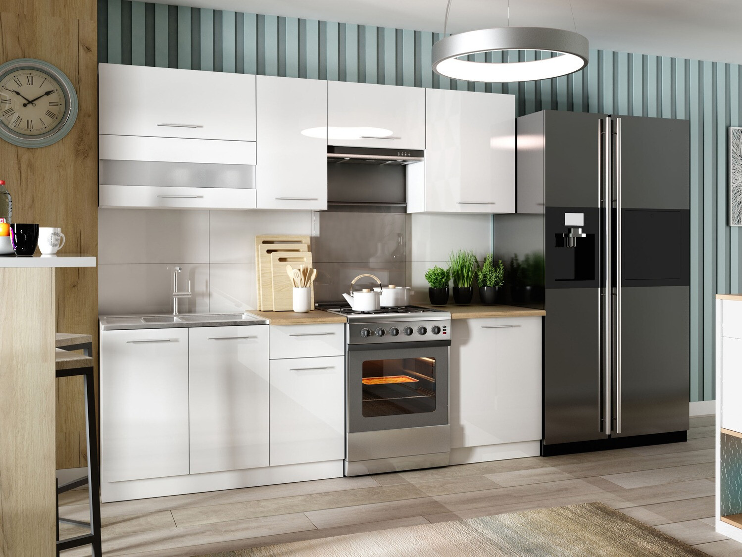 Фасад для посудомоечной машины Tiffa White 137