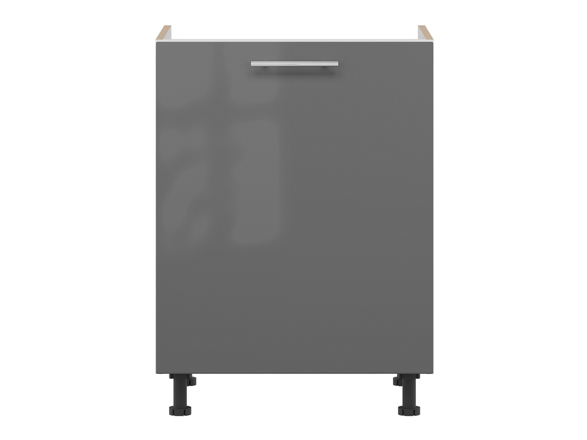 Moduļu skapis izlietnei ar durvīm Tiffa Grey 121