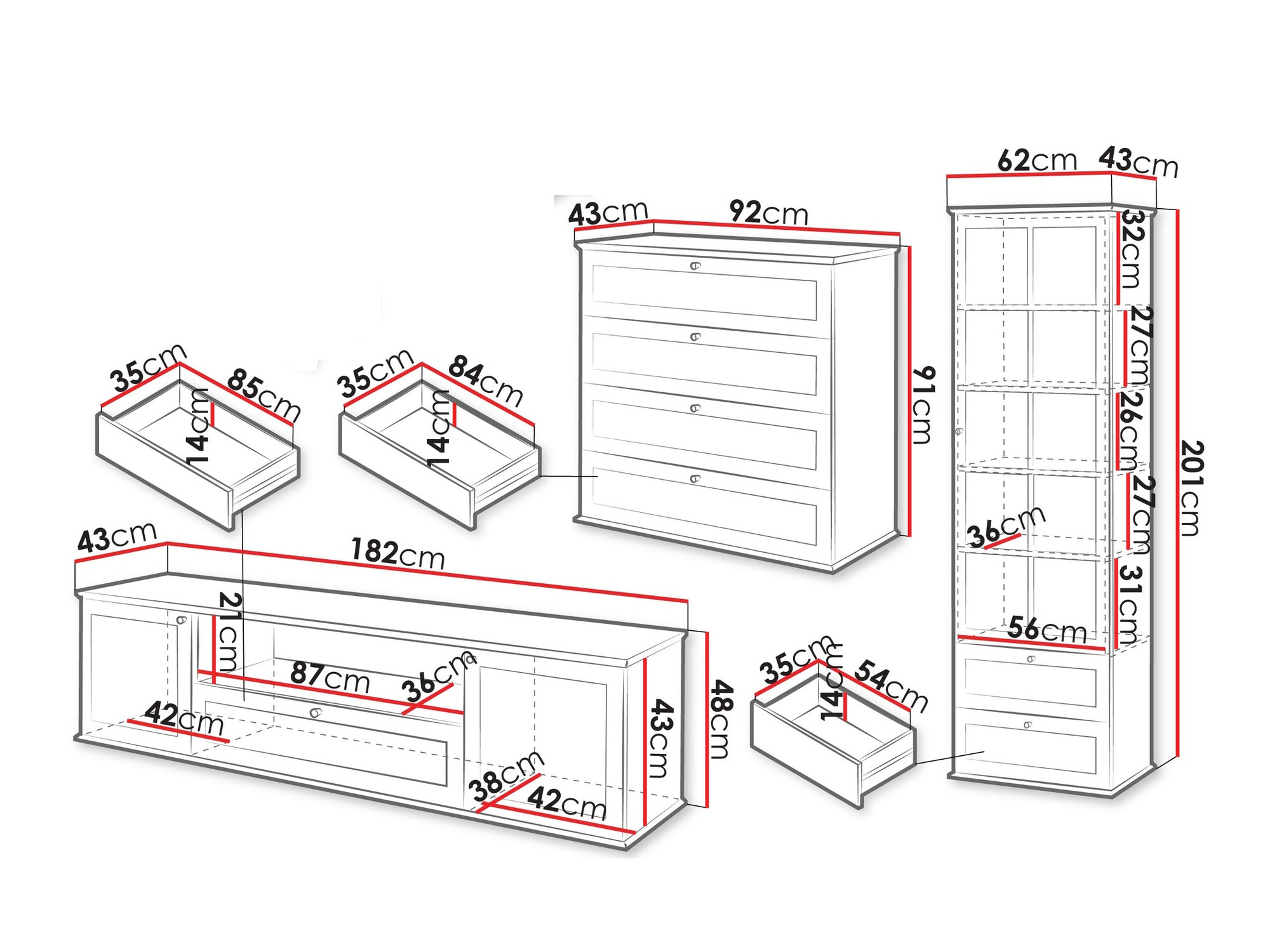 Набор для гостиной Comfivo Ruvlare 107