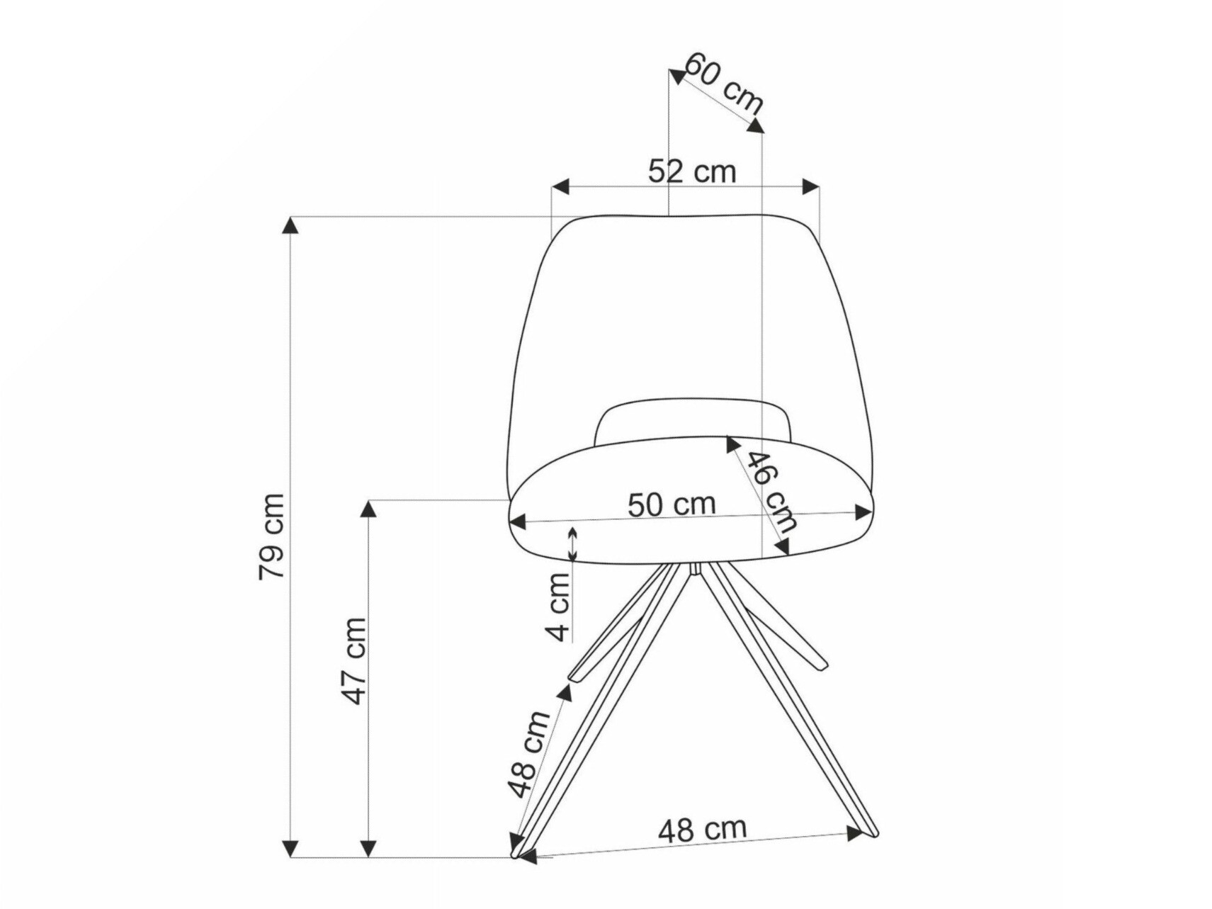 Krēsls Houston 1754 (Bēšs)