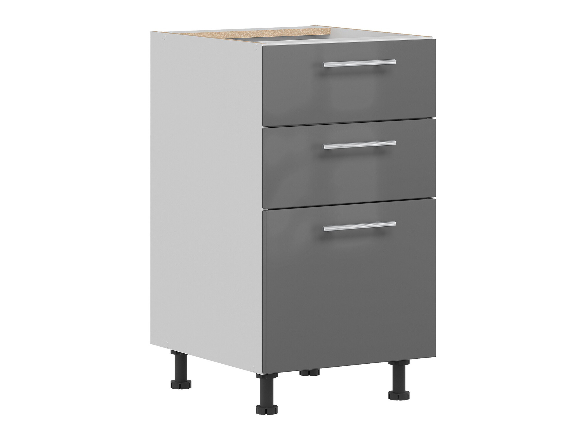 Moduļu skapis ar atvilktnēm Tiffa Grey 139